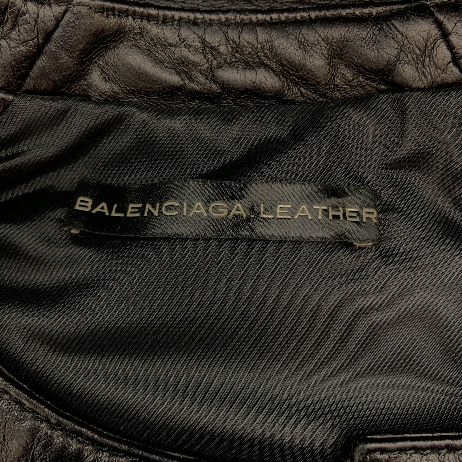 Balenciaga Size 8 Black & Teal Blue Quilted Leather Biker Vest Size US XXS / EU 40 - 8 Thumbnail