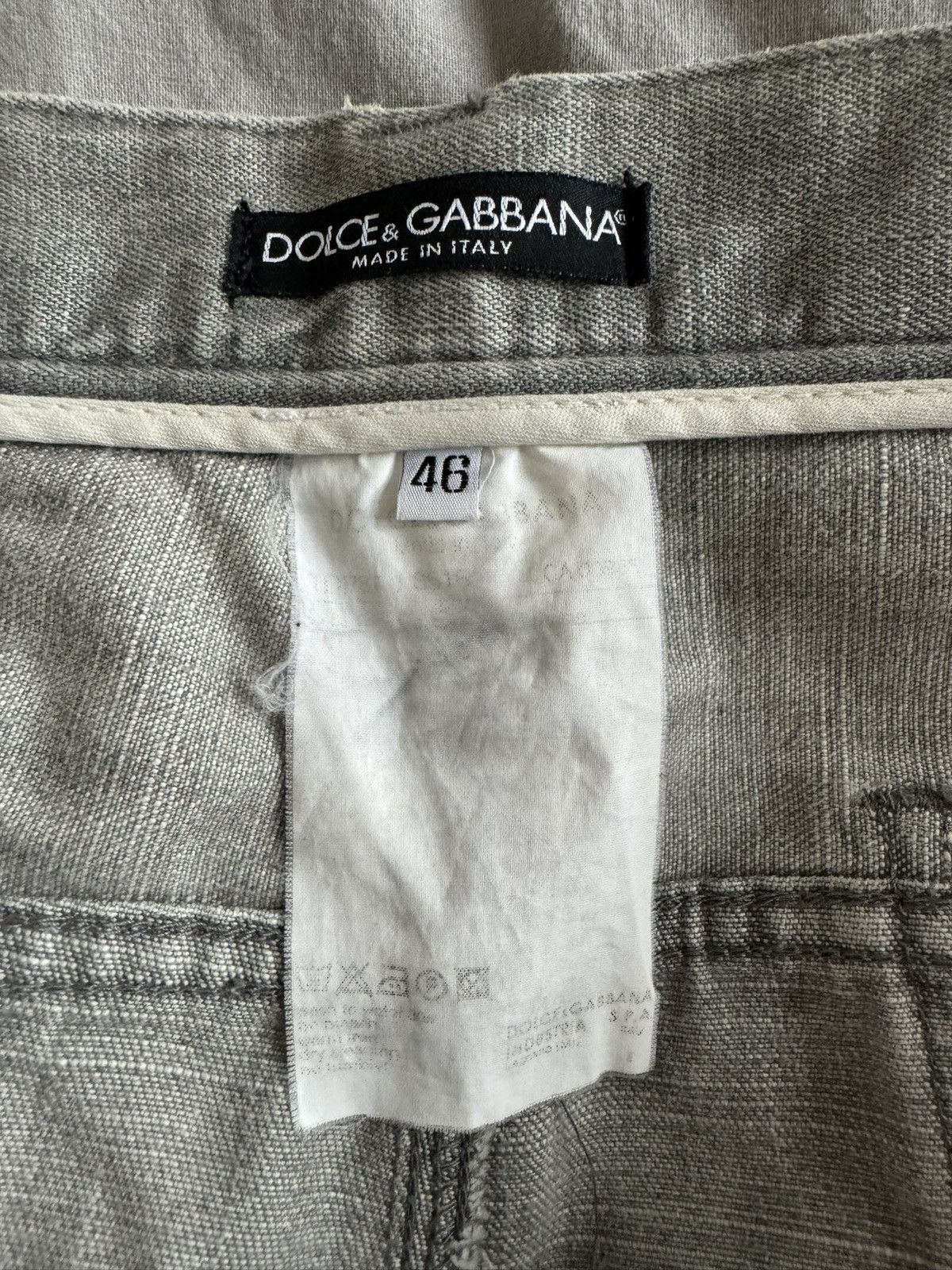 Dolce & Gabbana Dolce & Gabbana A/W2003 Runway Bondage Denim Size US 33 - 8 Thumbnail