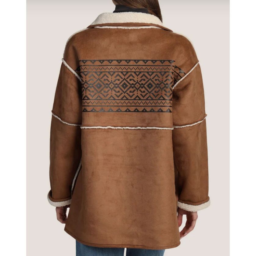 dylan Fairisle Amber Coat Size S / US 4 / IT 40 - 2 Thumbnail