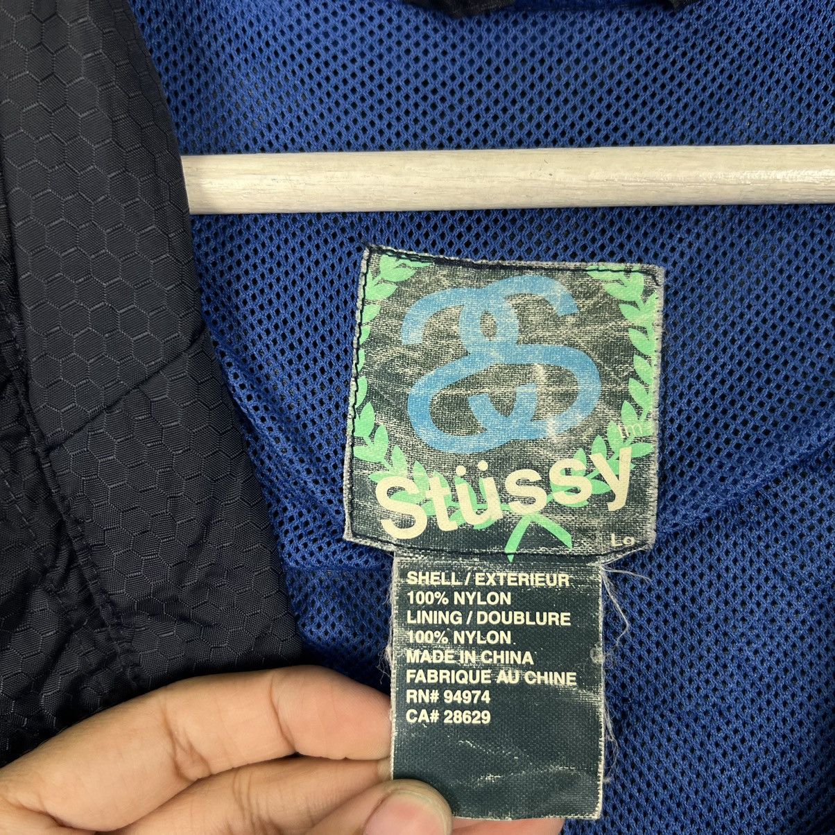 Stussy 🔥 90s VINTAGE STUSSY CROSS WINDBREAKER JACKET Size US L / EU 52-54 / 3 - 16 Thumbnail