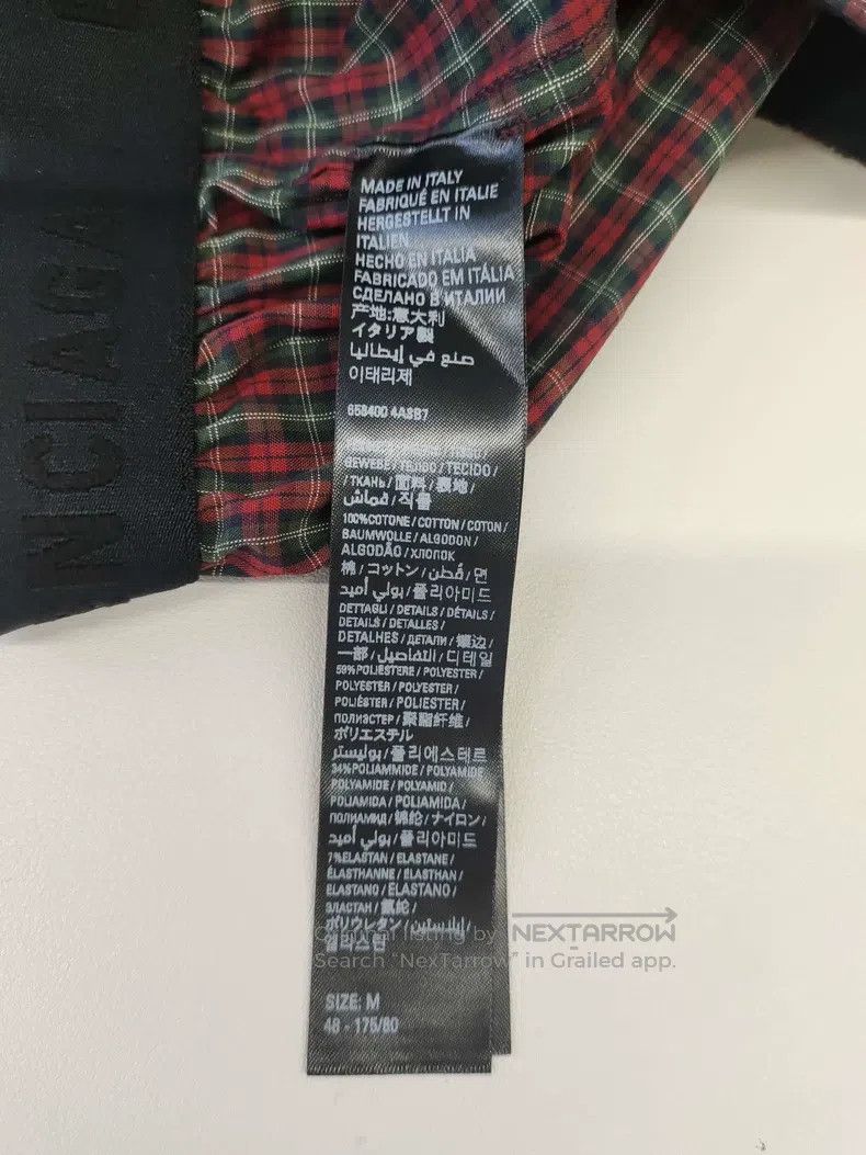 Balenciaga Balenciaga size M Plaid Shorts Size US 27 - 5 Thumbnail