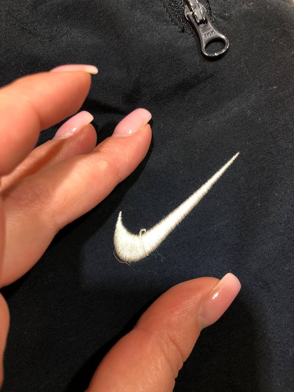 Nike Vintage Nike Nylon Track Pants Swoosh Baggy Y2K 90s Drill Size US 32 / EU 48 - 16 Thumbnail