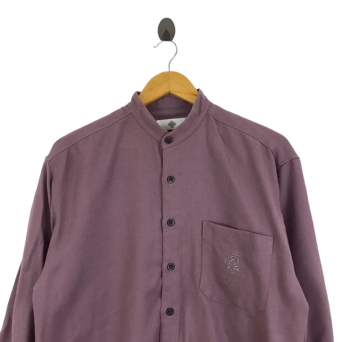 Hardy Amies Vintage HARDY AMIES LONDON Pure New Wool Casual Tee Shirt Size US M / EU 48-50 / 2 - 2 Thumbnail