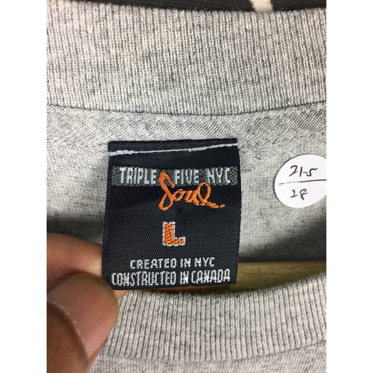 Triple 5 Soul Vtg Triple Five Soul NYC OG Streetwear Hip Hop Tee Size L Size US L / EU 52-54 / 3 - 7 Thumbnail