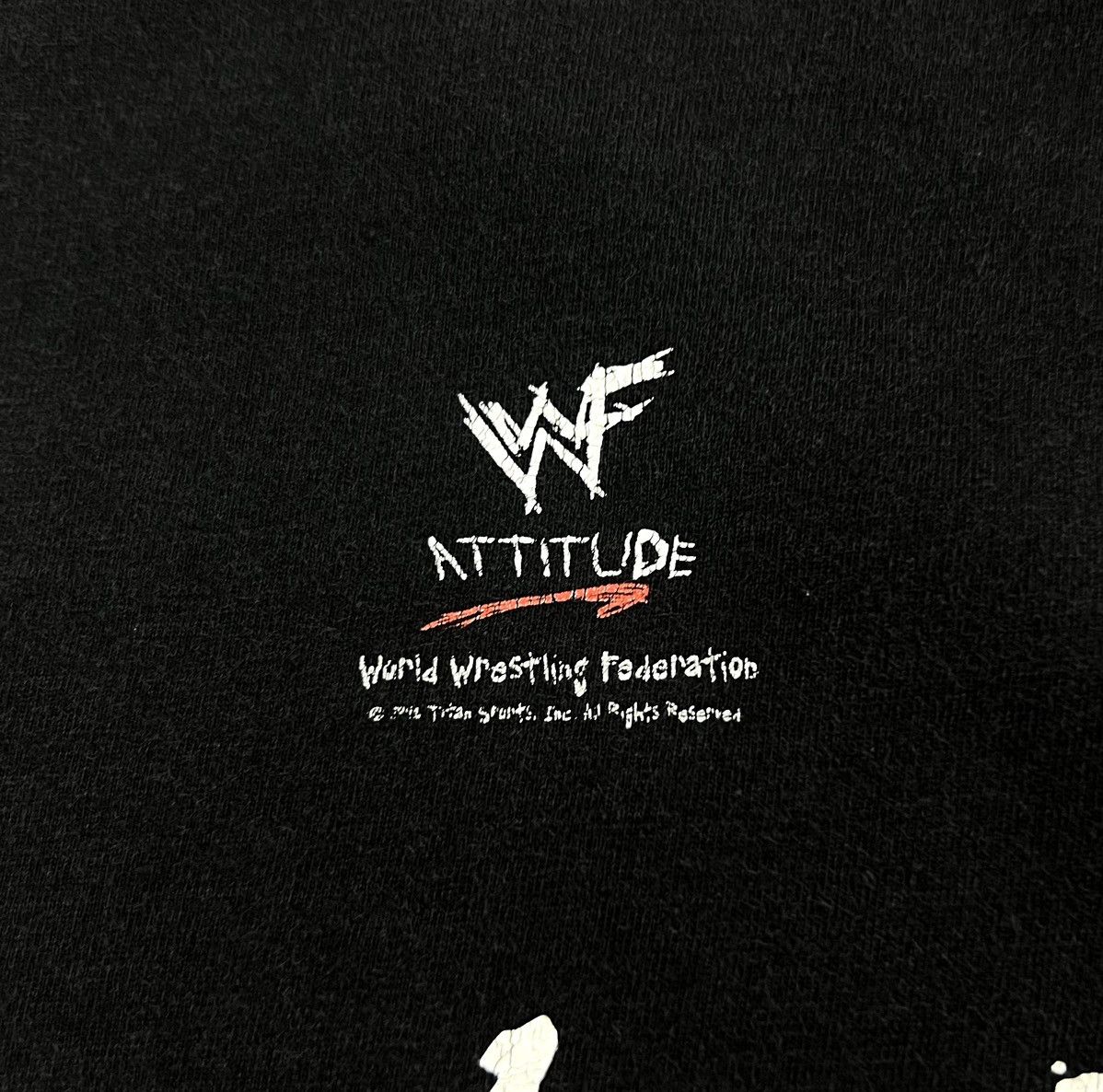 Vintage × WWE × WWF Vintage WWE WWF Wrestling 1998 T-Shirt The Rock Layin Size US M / EU 48-50 / 2 - 15 Thumbnail