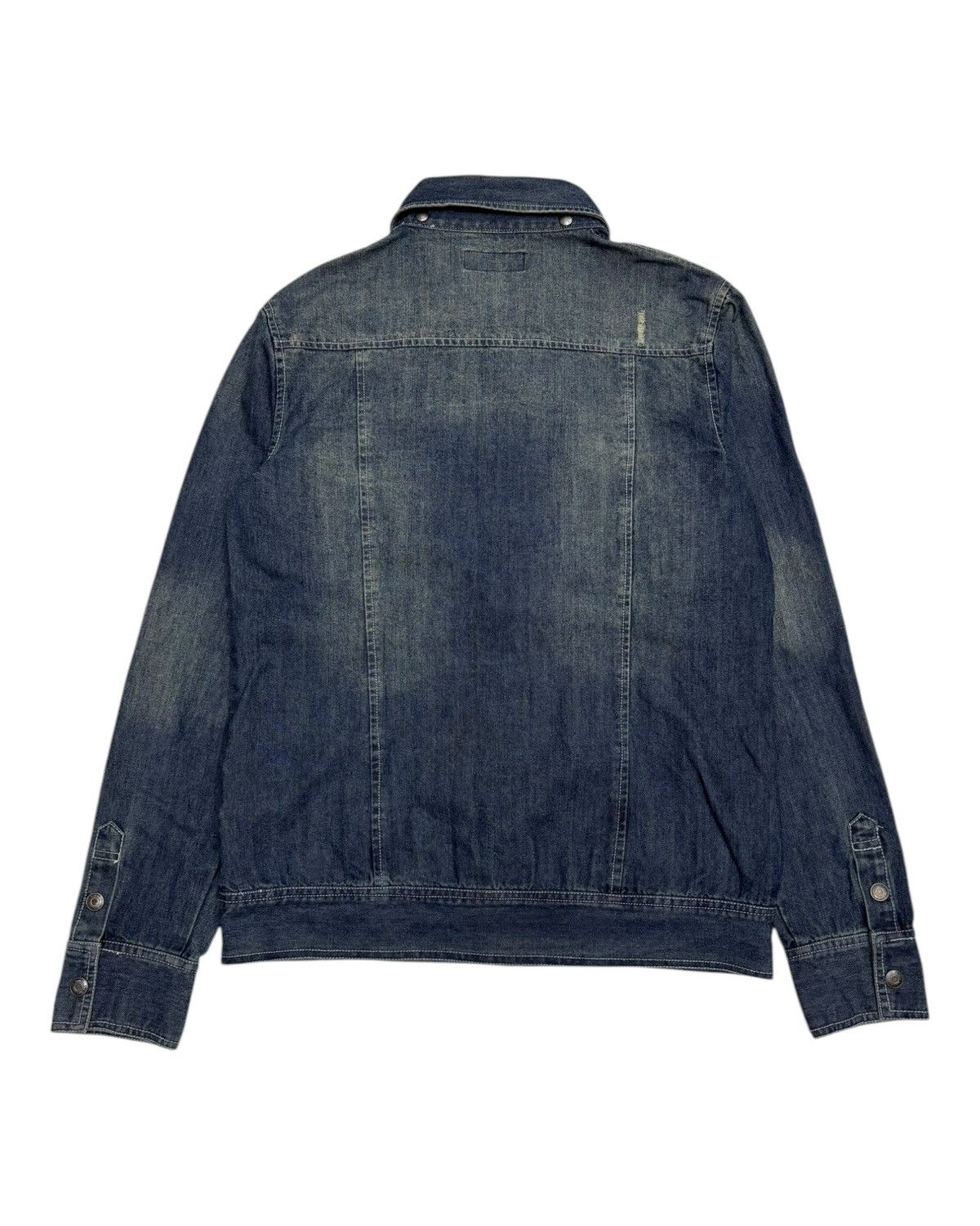 Hysteric Glamour 🔥IN THE ATTIC DISTRESSED DENIM JACKET Size US M / EU 48-50 / 2 - 5 Thumbnail