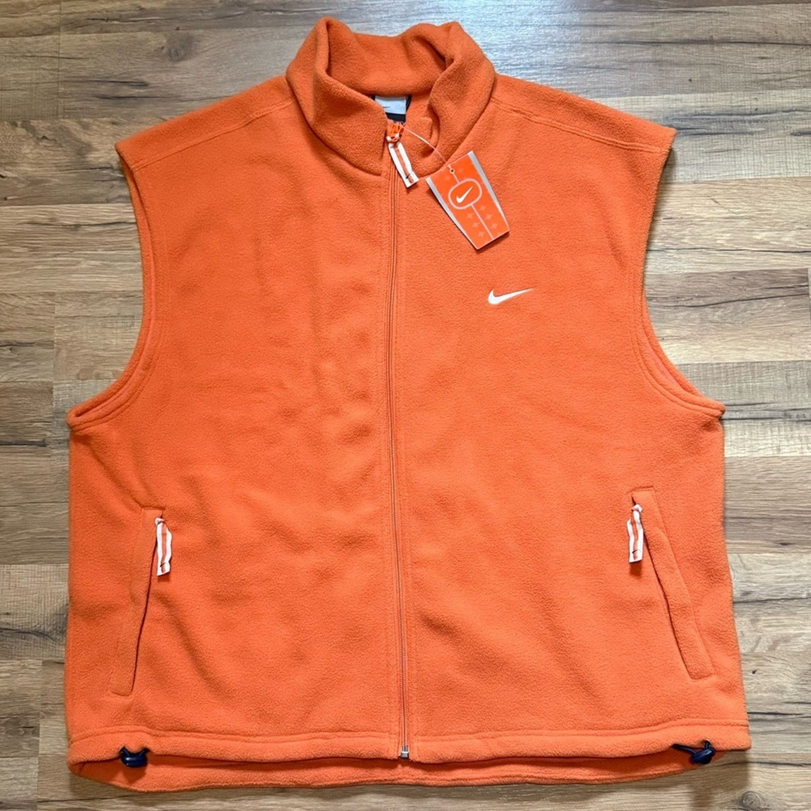 Nike 90s Nike Fleece Solo swoosh Vest Size US XXL / EU 58 / 5 - 1 Thumbnail