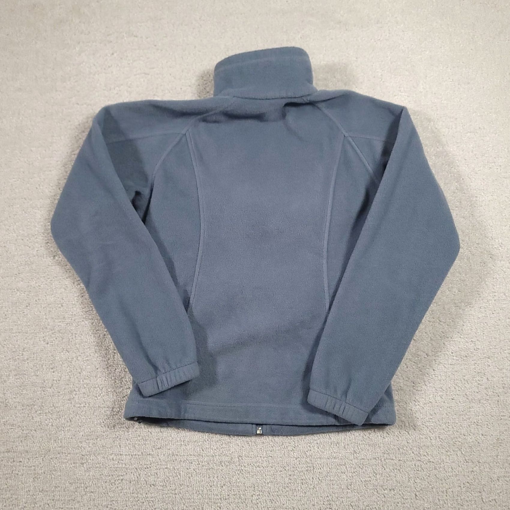 Vintage Columbia Pullover Womens XS Blue Fleece Full Zip Mock Neck Long Sleeve Top Size XS / US 0-2 / IT 36-38 - 7 Thumbnail