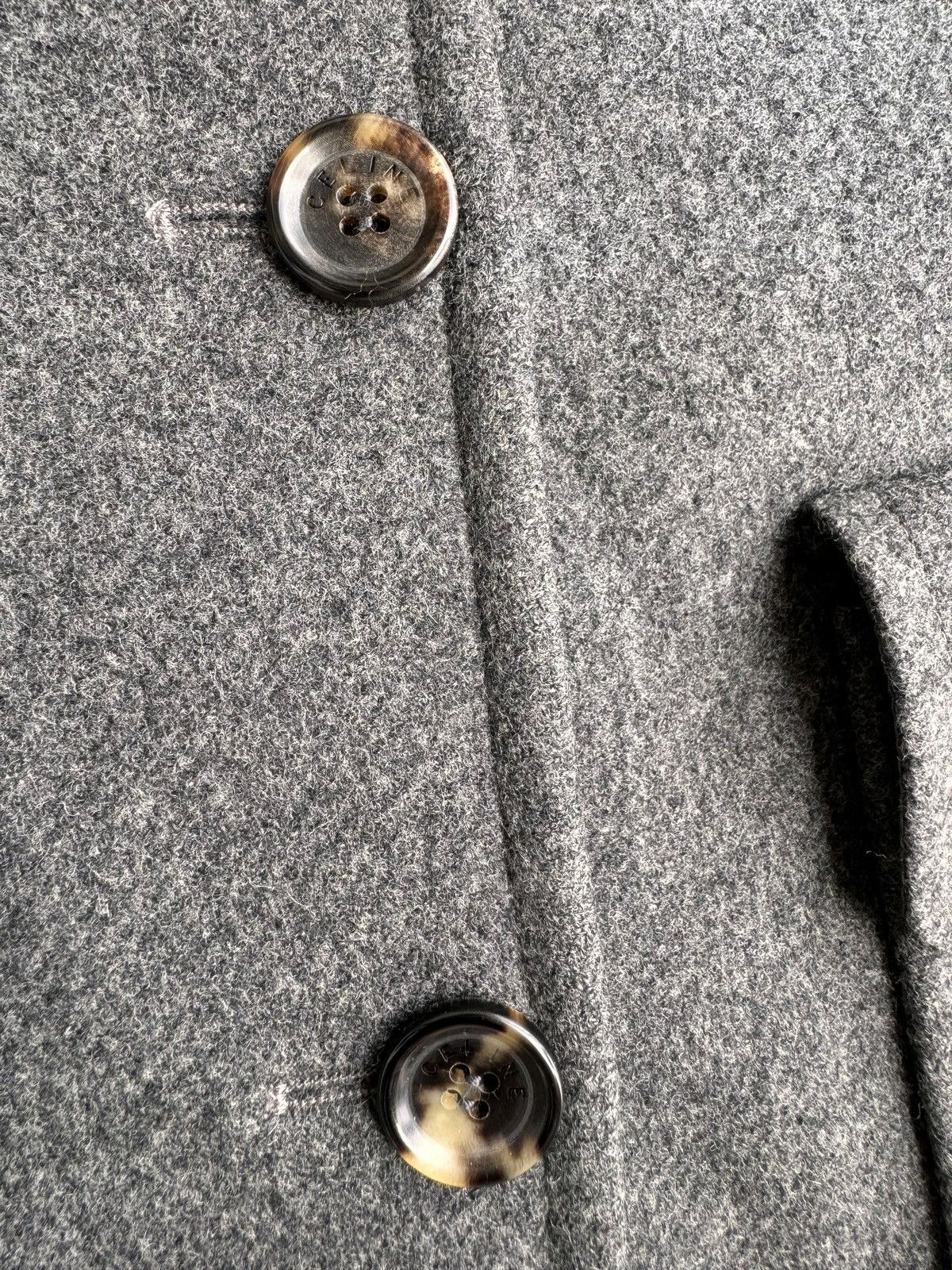 Celine 🔥 Designer Celine Coats Wool Jacket Women Size S / US 4 / IT 40 - 8 Thumbnail