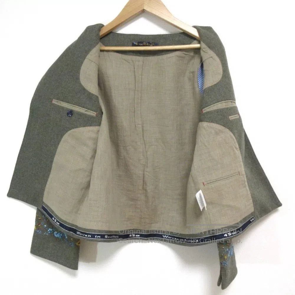 Other Floral Embroidered Wool Jacket. Size M / US 6-8 / IT 42-44 - 3 Thumbnail
