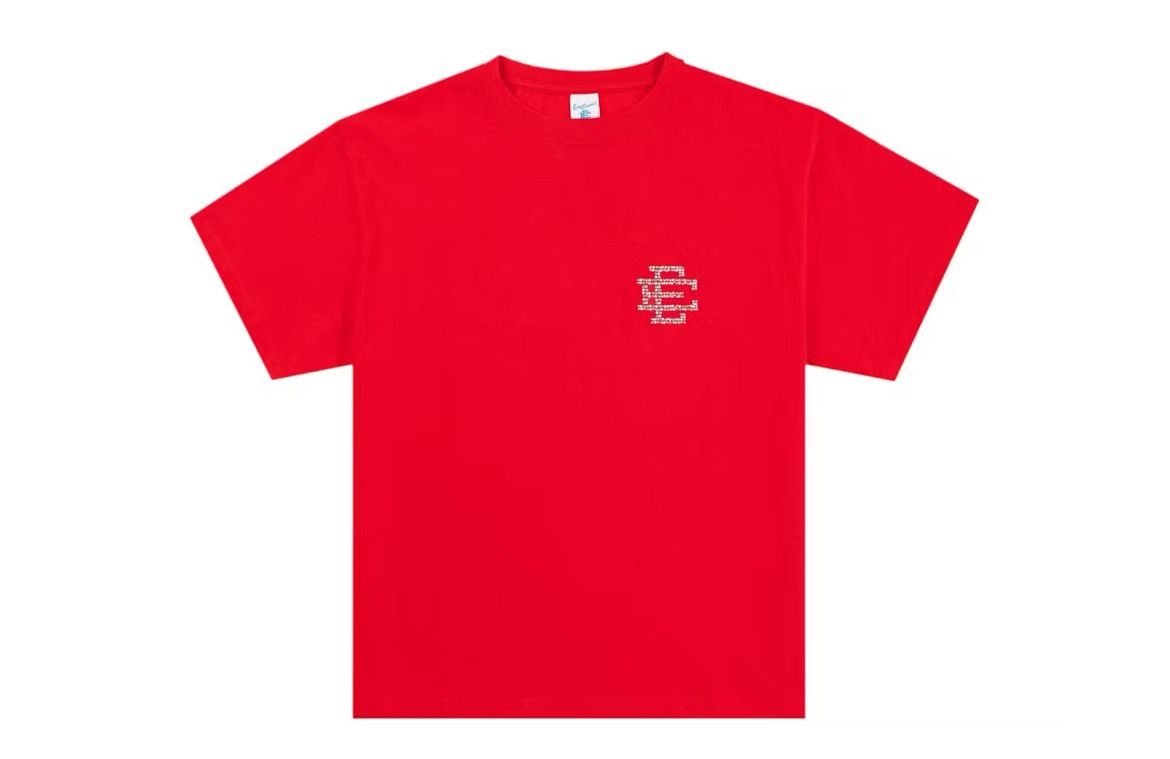 Eric Emanuel Eric Emanuel EE red Swarovski crystals tee shirt large Size US L / EU 52-54 / 3 - 1 Thumbnail