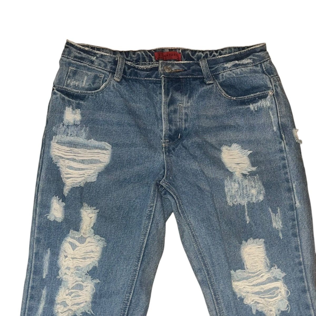 Other Signature8 destroyed buttonfly Boyfriend jeans Size 30" / US 8 / IT 44 - 2 Thumbnail