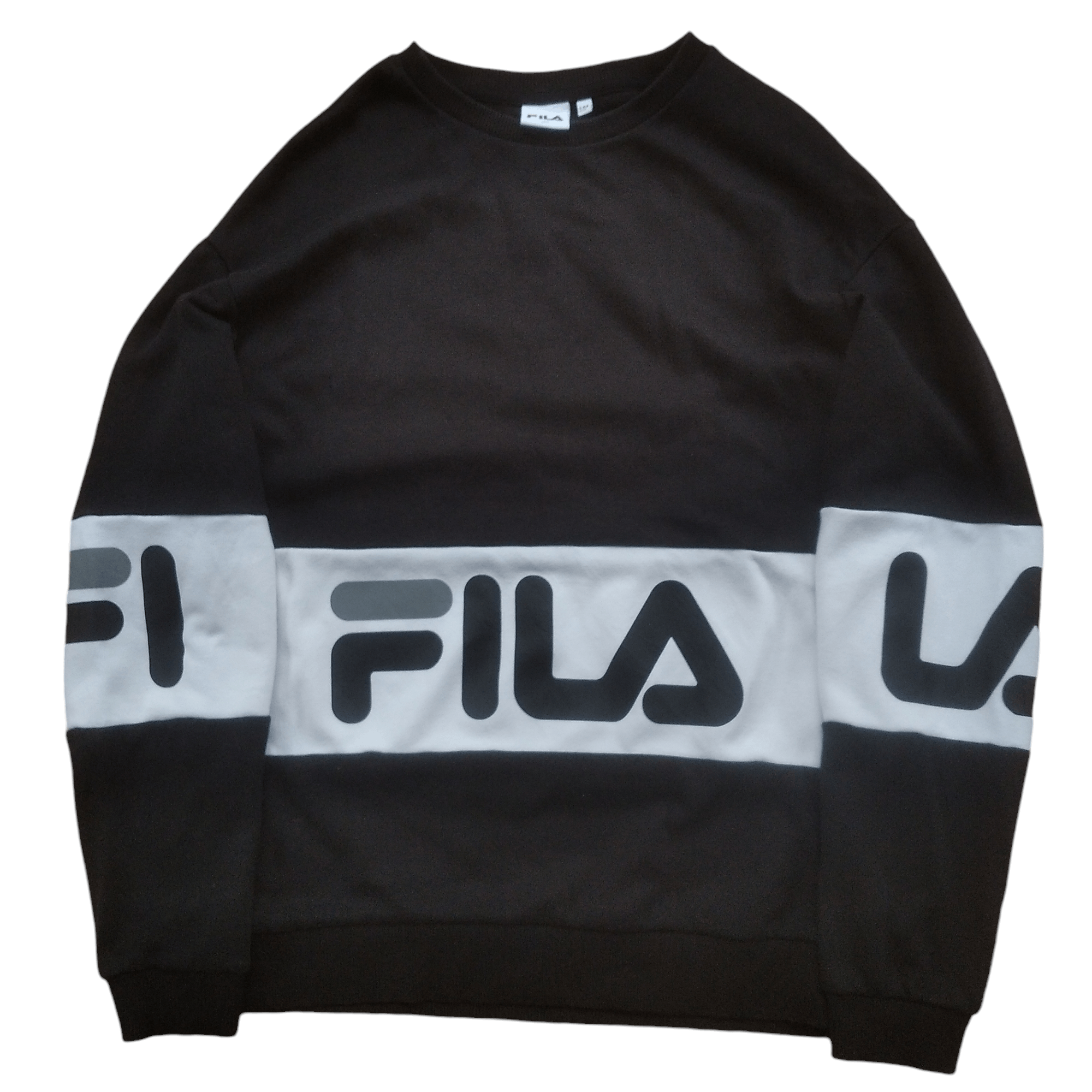 Fila Crewneck Fila Streetwear front and back screen printing Size US S / EU 44-46 / 1 - 1 Thumbnail
