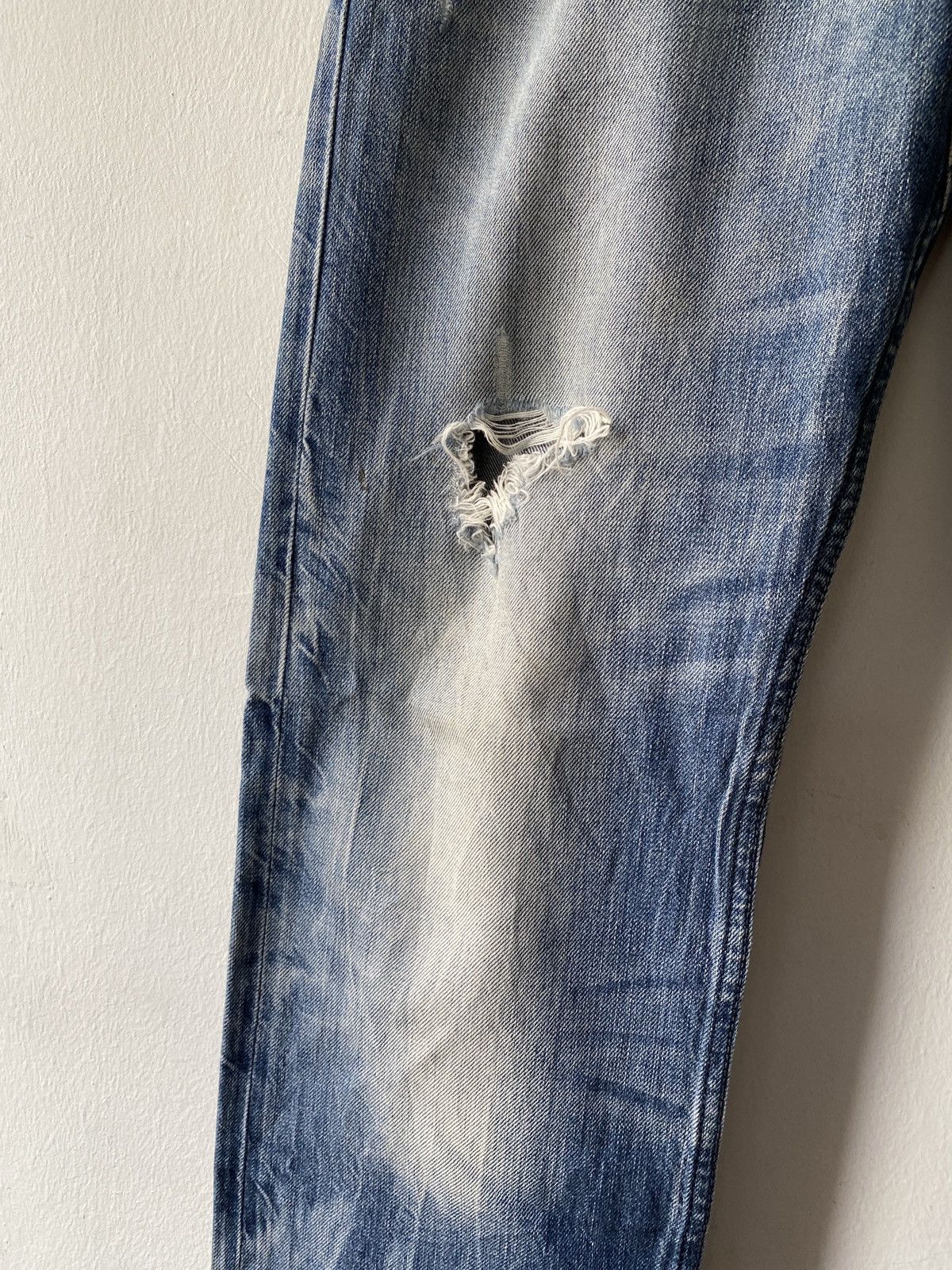 Diesel × Diesel Black Gold Diesel Mennit Distressed Denim Size US 32 / EU 48 - 6 Thumbnail