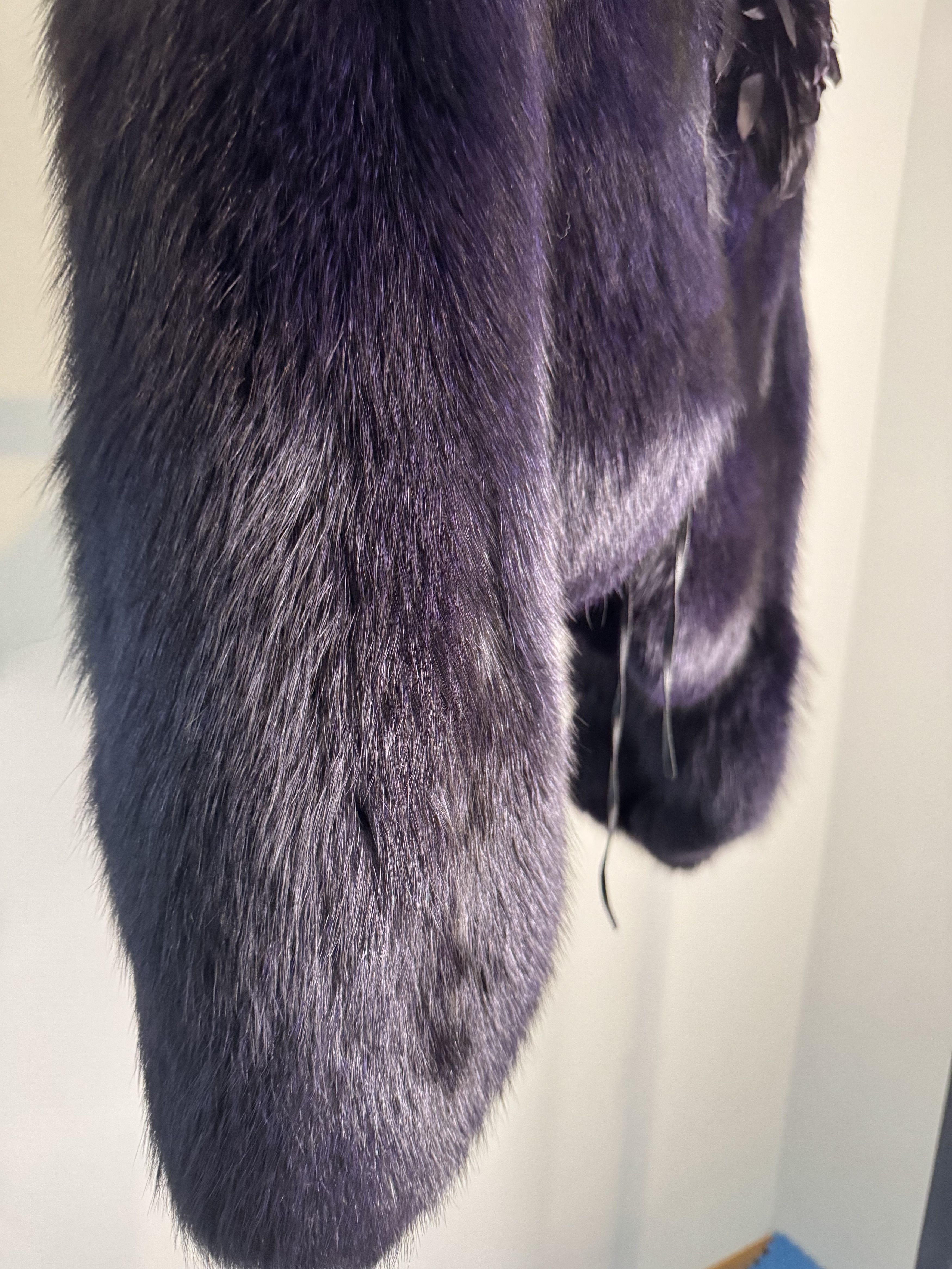 Custommade Custom Fox Fur Cropped Jacket Size S / US 4 / IT 40 - 3 Thumbnail