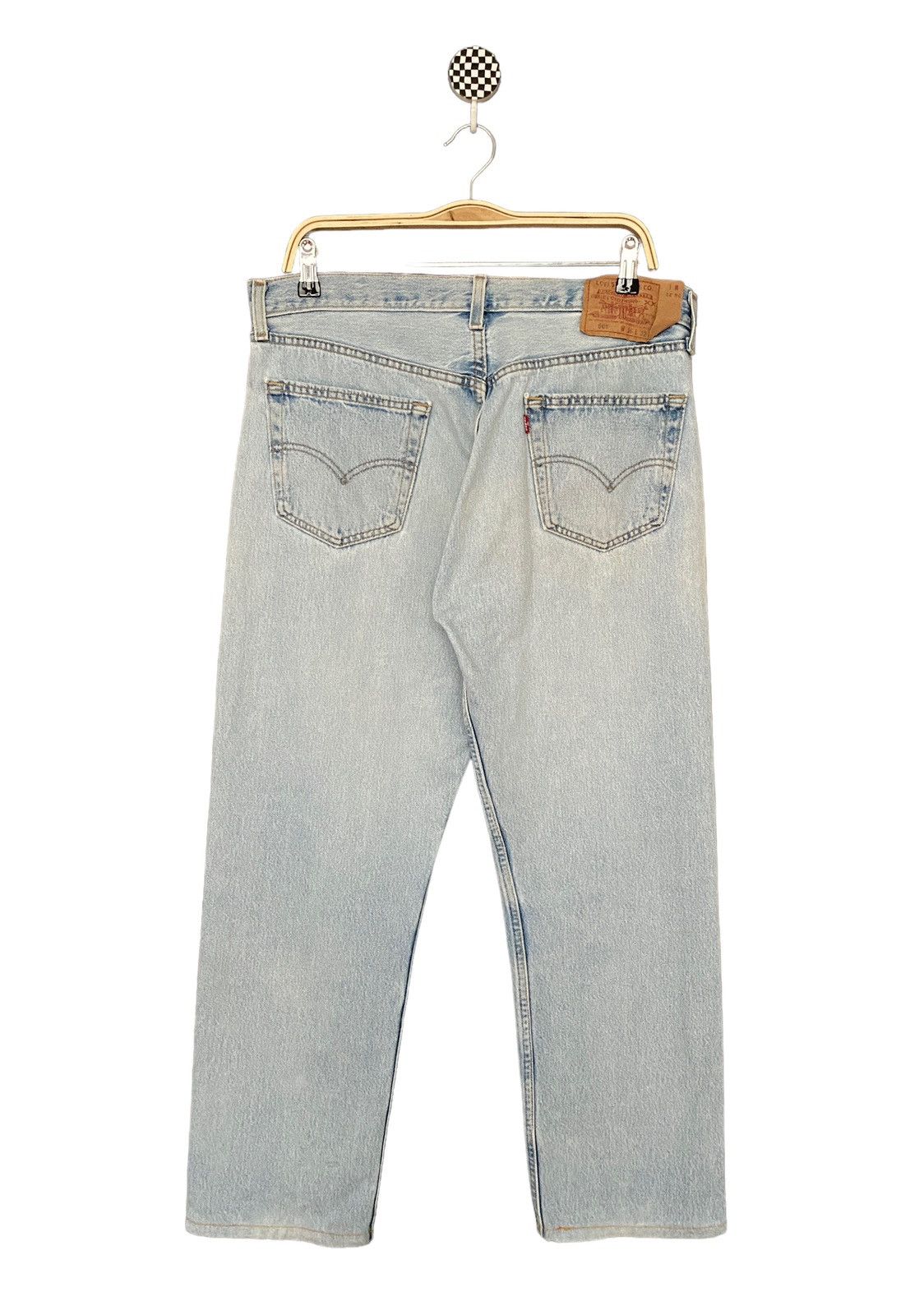 Levi's Vintage Clothing × Vintage Vintage Brand Levis Lot 501 Distressed Jeans 1990s Size US 36 / EU 52 - 2 Thumbnail