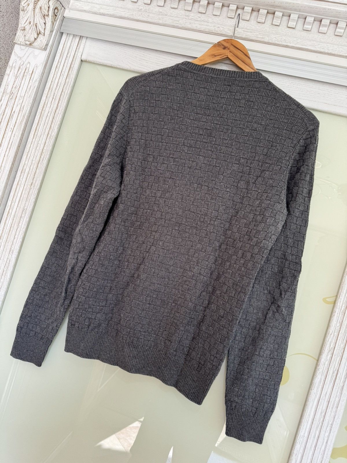 Louis Vuitton Louis Vuitton Damier Crew Neck Sweater LV Monogram Sweater Size US S / EU 44-46 / 1 - 9 Thumbnail