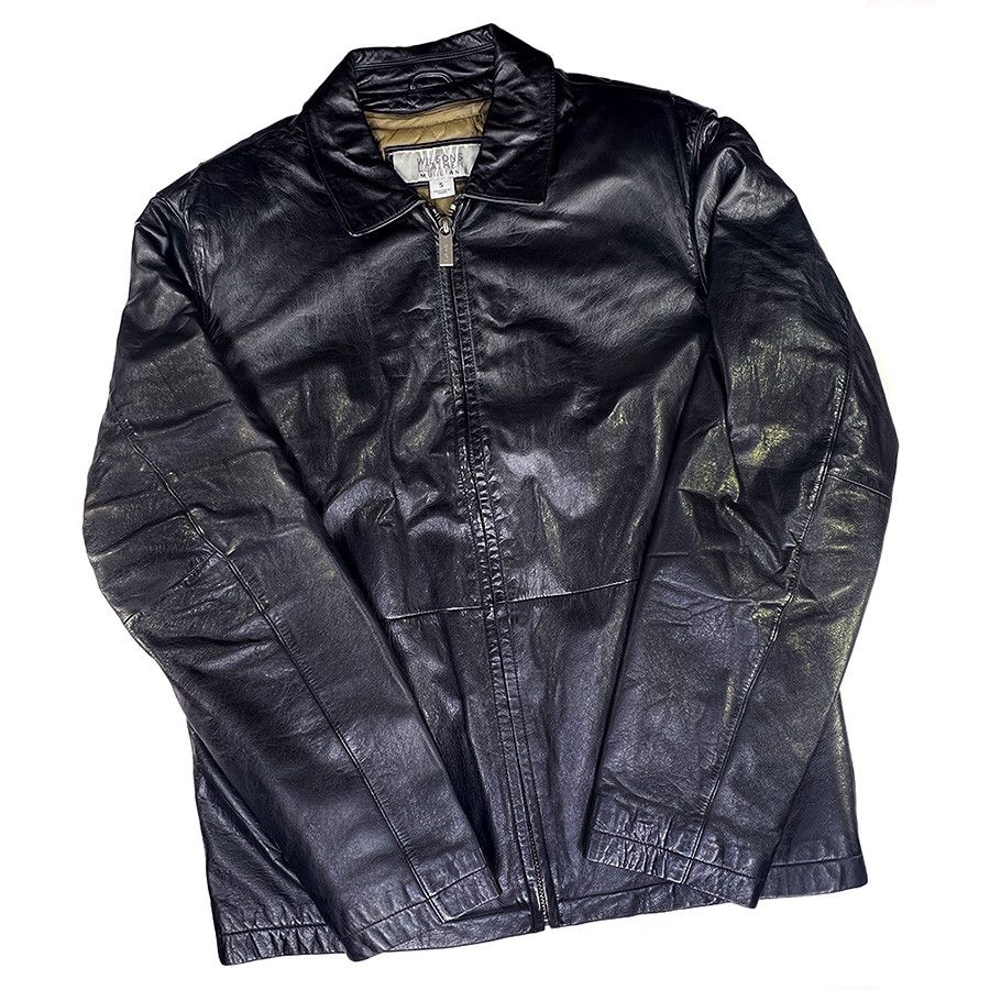 Wilsons Leather Wilsons Leather M. Julian Vintage Black Leather Jacket Size US S / EU 44-46 / 1 - 1 Thumbnail