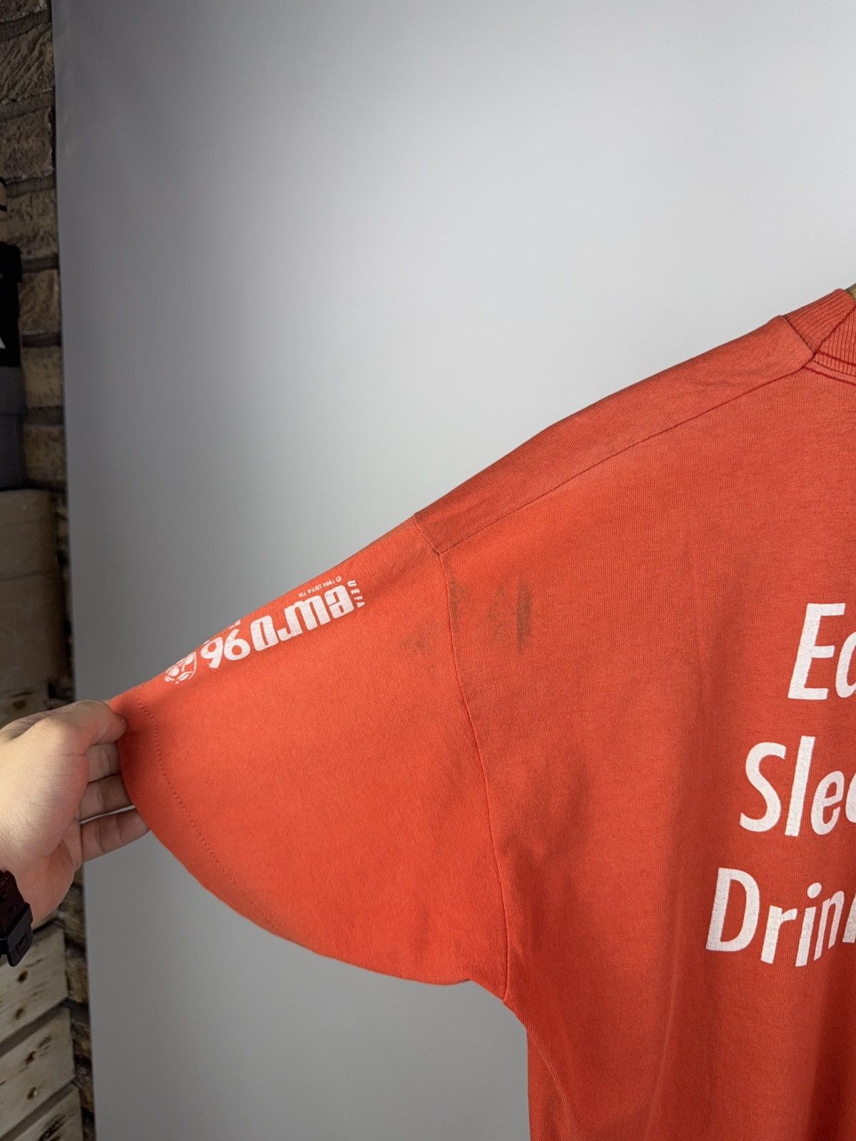 Coca Cola × UEFA × Vintage Vintage 1996 Coca-Cola Football England Euro Football Tee Size US L / EU 52-54 / 3 - 12 Thumbnail
