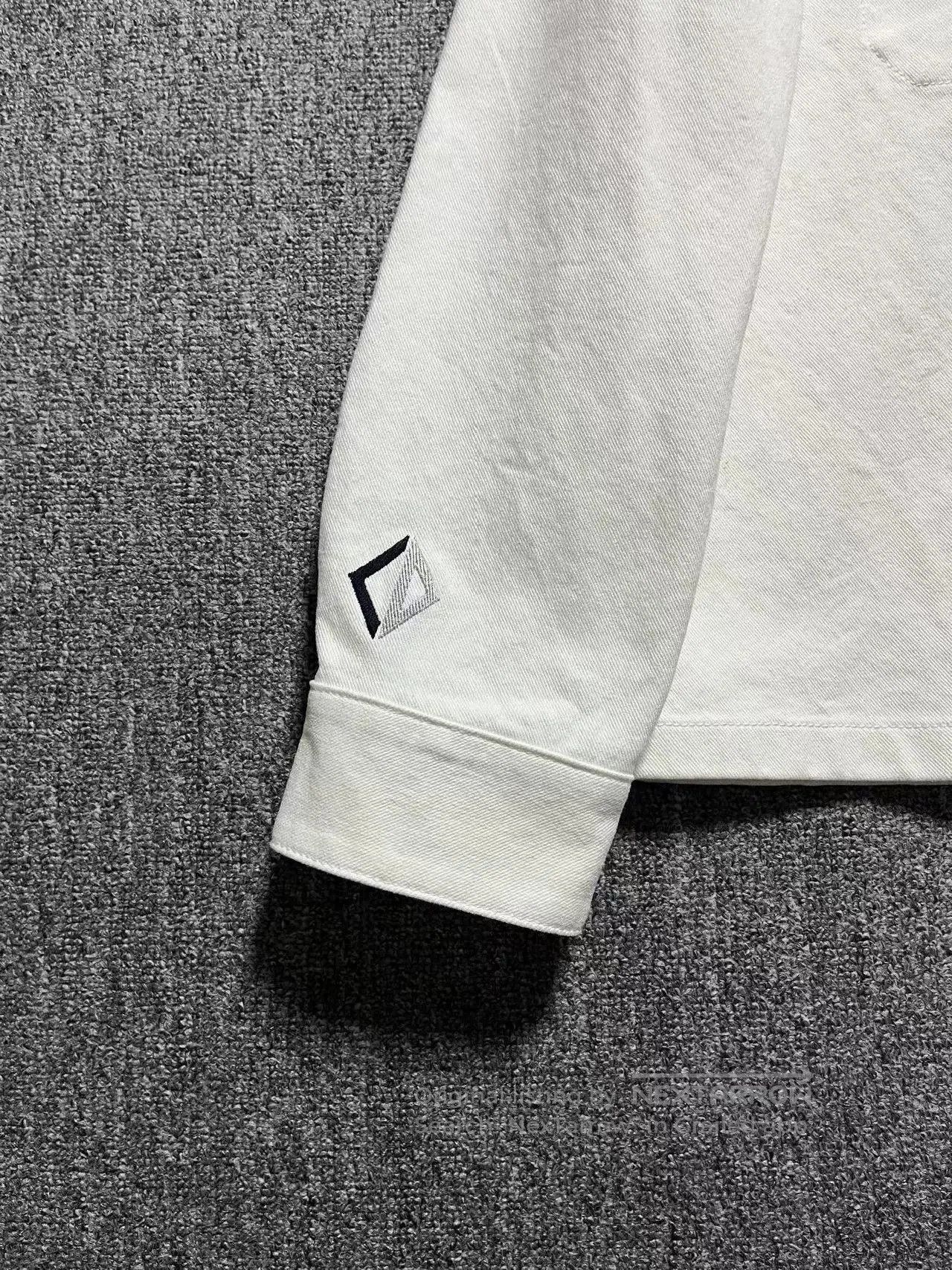 Dior Dior CD Embroidered Logo Long Sleeve Shirt. Size US M / EU 48-50 / 2 - 4 Thumbnail