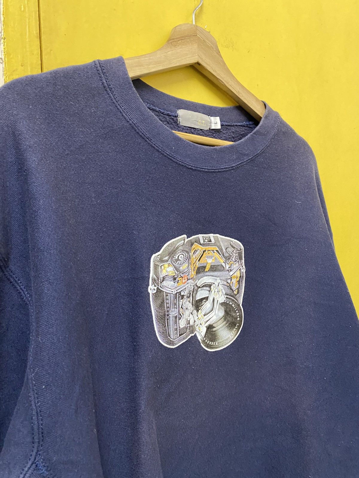 The Unbranded Brand G.I Camera Picture Sweatshirt Crewneck Tee Size US L / EU 52-54 / 3 - 4 Thumbnail