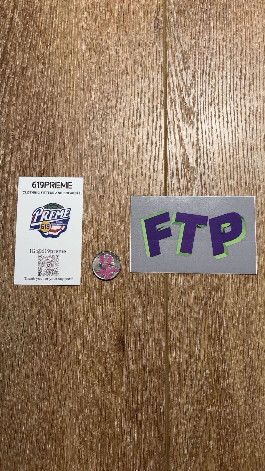 Fuck The Population FTP STICKER Size ONE SIZE - 1 Preview