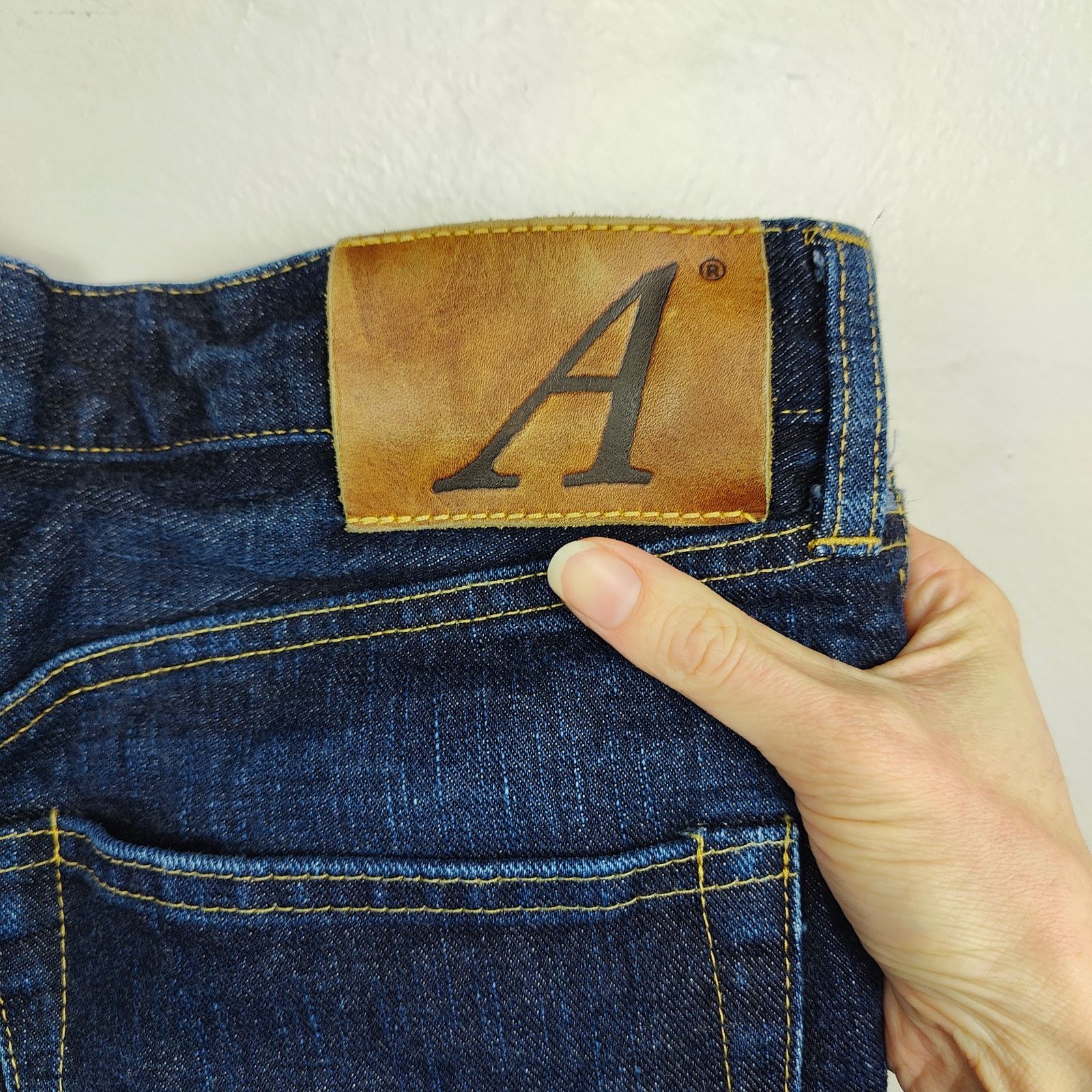 Other Anatomica Paris Jean Shorts Mens 34 Indigo Raw Denim Size US 34 / EU 50 - 5 Thumbnail