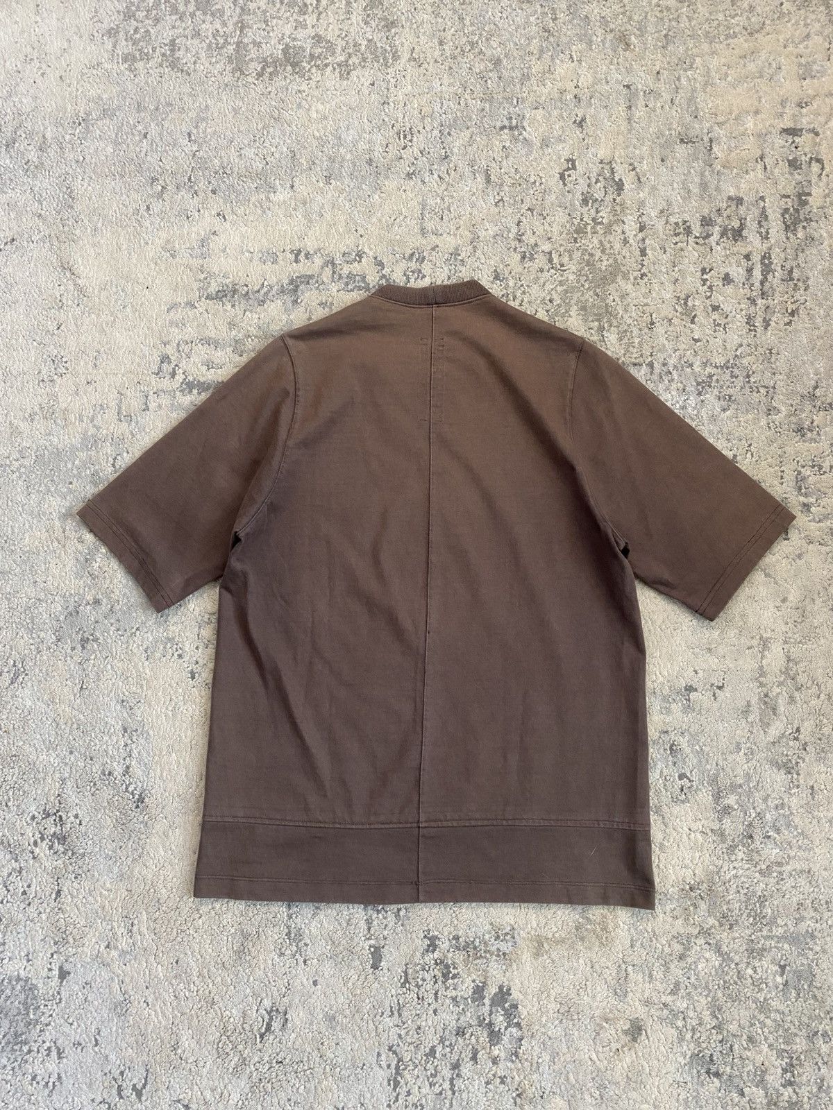 Rick Owens Rick Owens - SS15 Faun Heavy Oversized Tee Size US XS / EU 42 / 0 - 6 Thumbnail