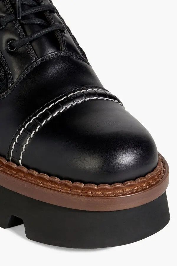 Chloe o1y0825 Ankle Boots in Black Size US 10 / IT 40 - 3 Thumbnail