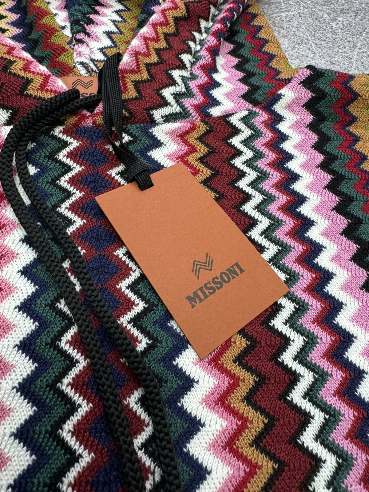 Missoni Missoni Poncho One Size Zigzag-Woven Knitted Cape NEW Size ONE SIZE - 4 Thumbnail
