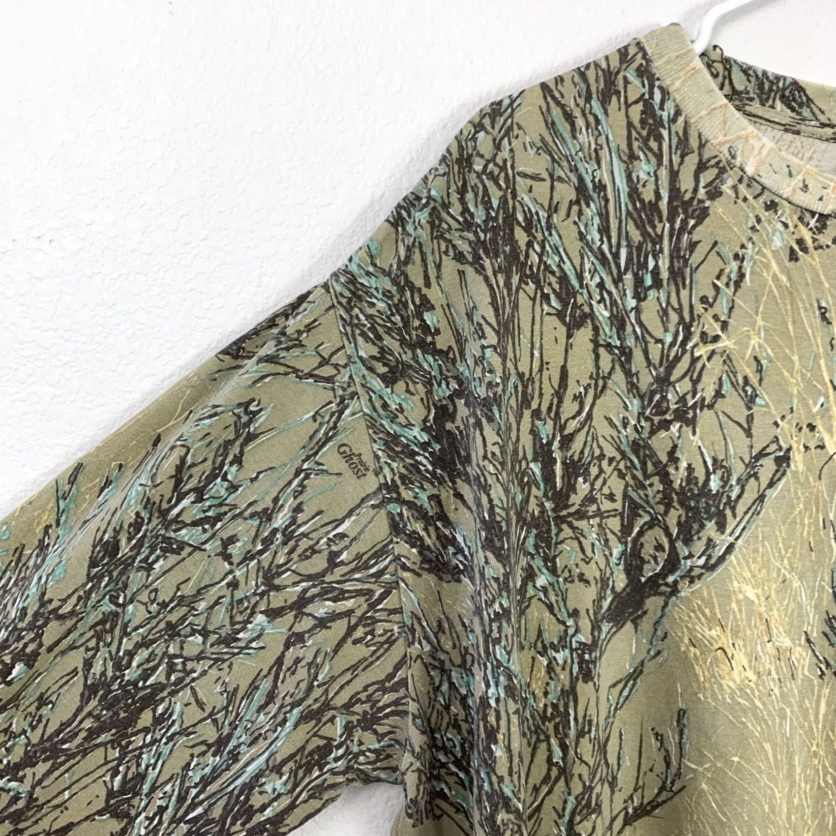 Vintage Ghost Series Camouflage T-Shirt Prairie Grass Montana Camo Camoflauge Long Sleeve Mens XXL Shirt Pattern Camouflage Hunting Outdoor Size US XXL / EU 58 / 5 - 2 Thumbnail