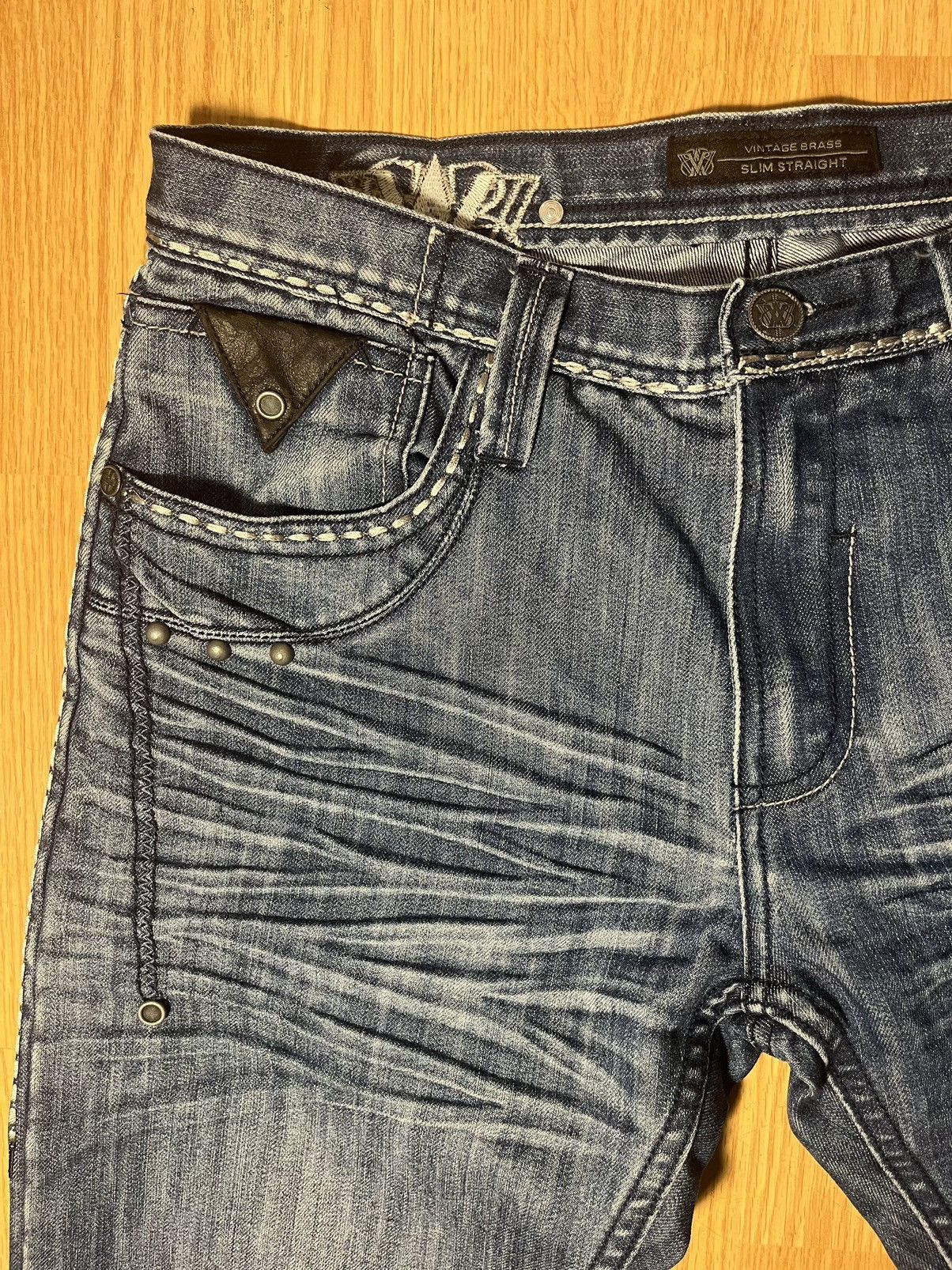 Southpole crazy y2k affliction style baggy jeans Size US 32 / EU 48 - 5 Preview