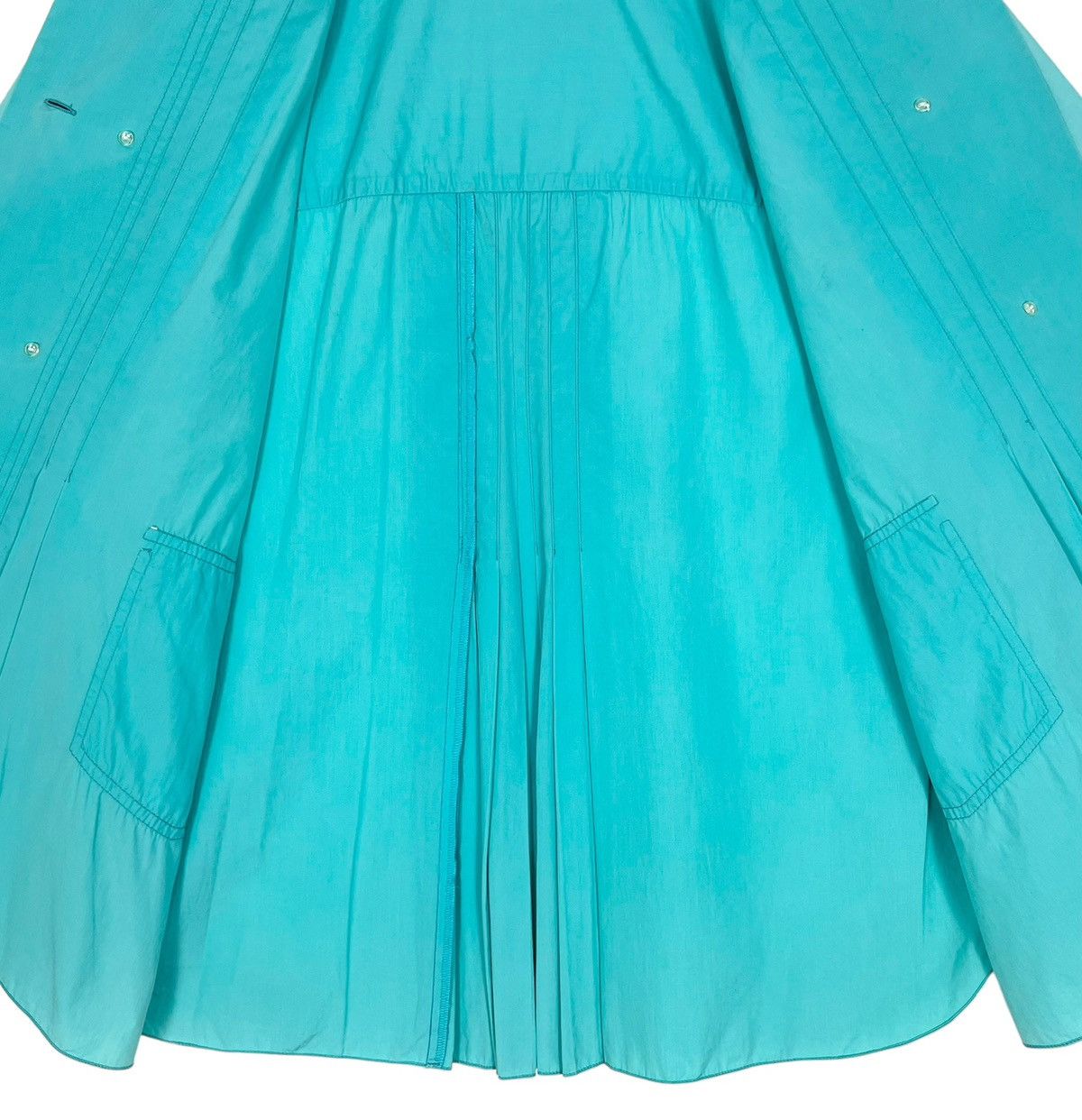 Chanel × Vintage Vintage Chanel Pleated Short Sleeve Women Light Jacket Size L / US 10 / IT 46 - 11 Thumbnail