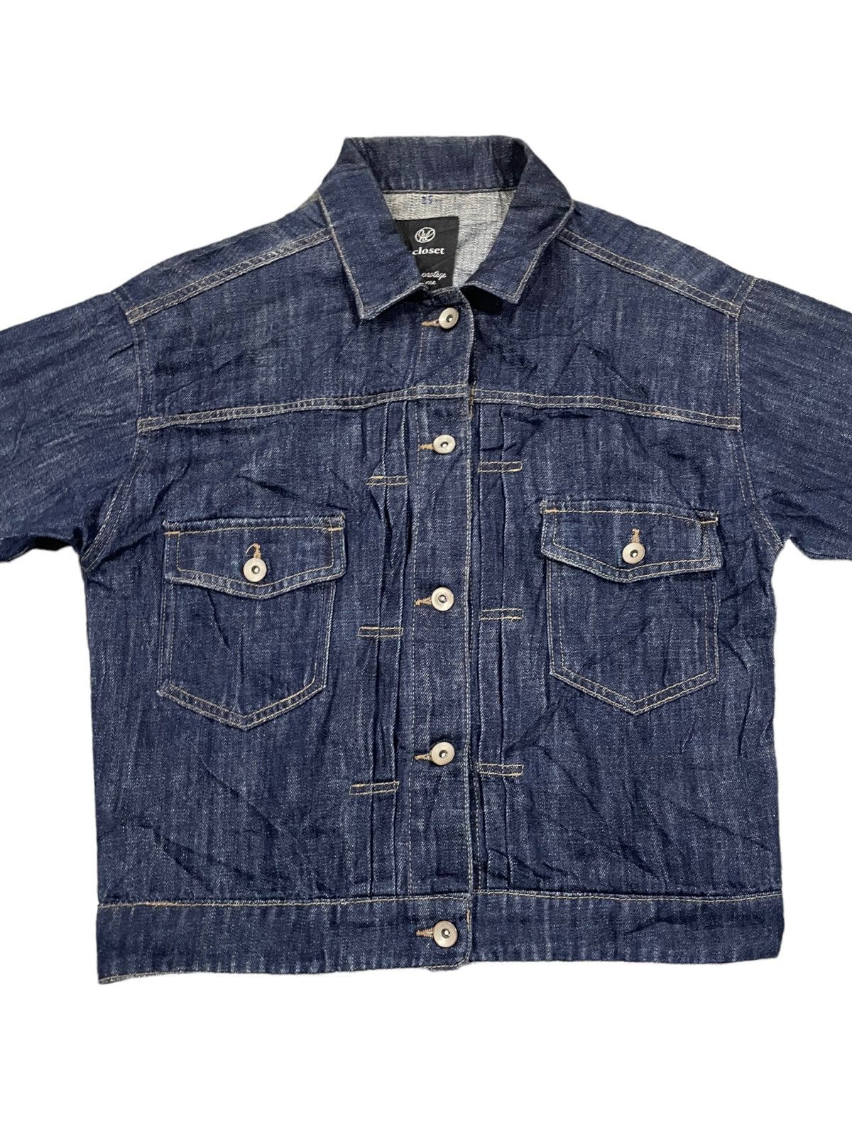 Japanese Brand W Closet Japan Type 2 1950s Inspired Denim Jacket Size US M / EU 48-50 / 2 - 6 Thumbnail
