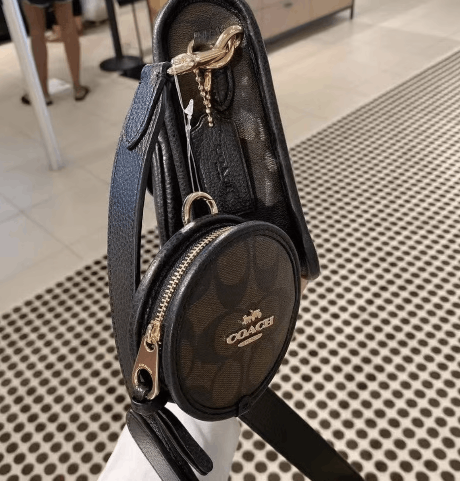 Coach Pennie Crossbody With Coin Case In Signature Canvas C5675 Size ONE SIZE - 5 Thumbnail