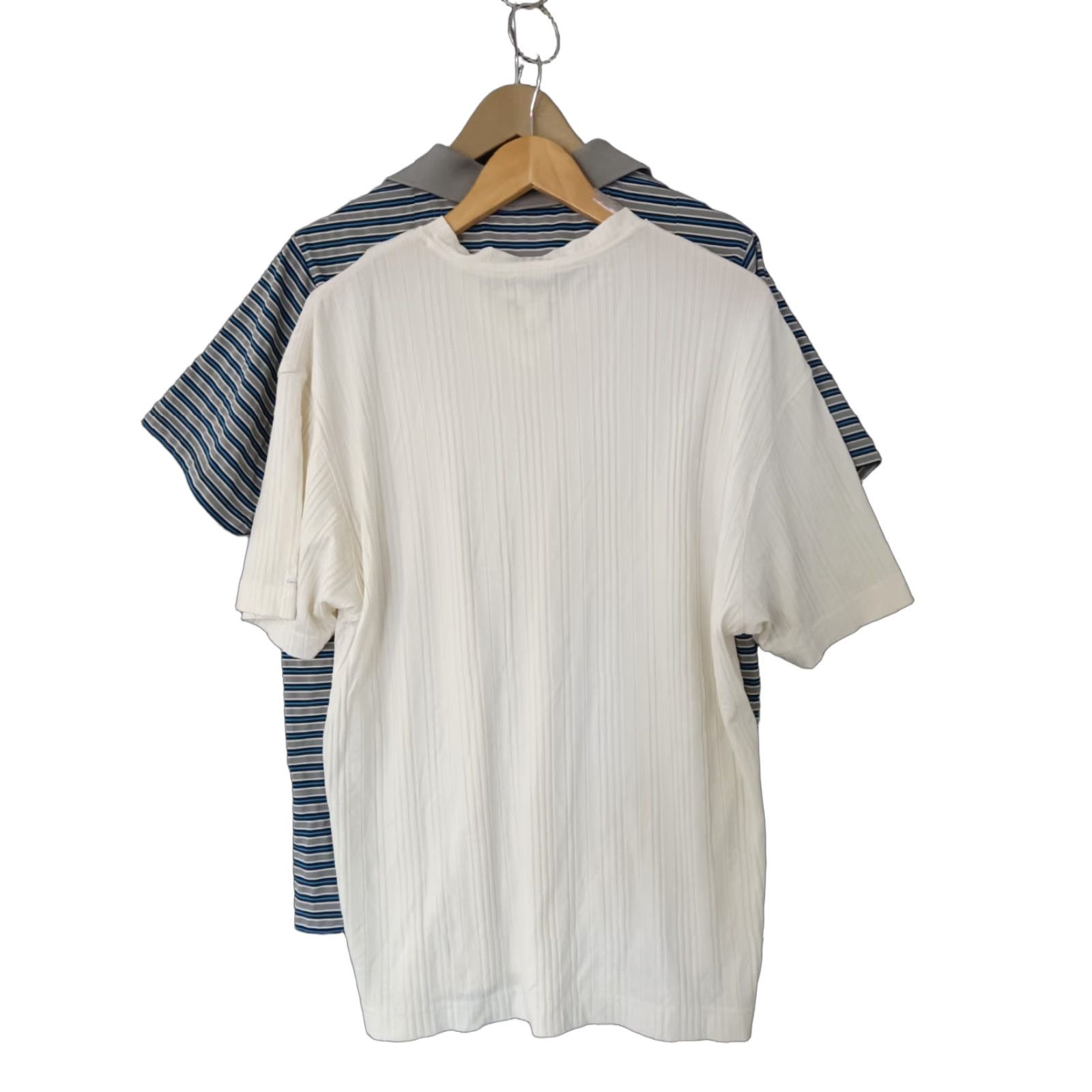 Calvin Klein Calvin Klein XL Solid Shirt + Snake Eyes L Striped Polo Shirt 2-Pack Assorted Shirt Mens XL Multicolor Logo Outdoor 90s Size US L / EU 52-54 / 3 - 1 Thumbnail