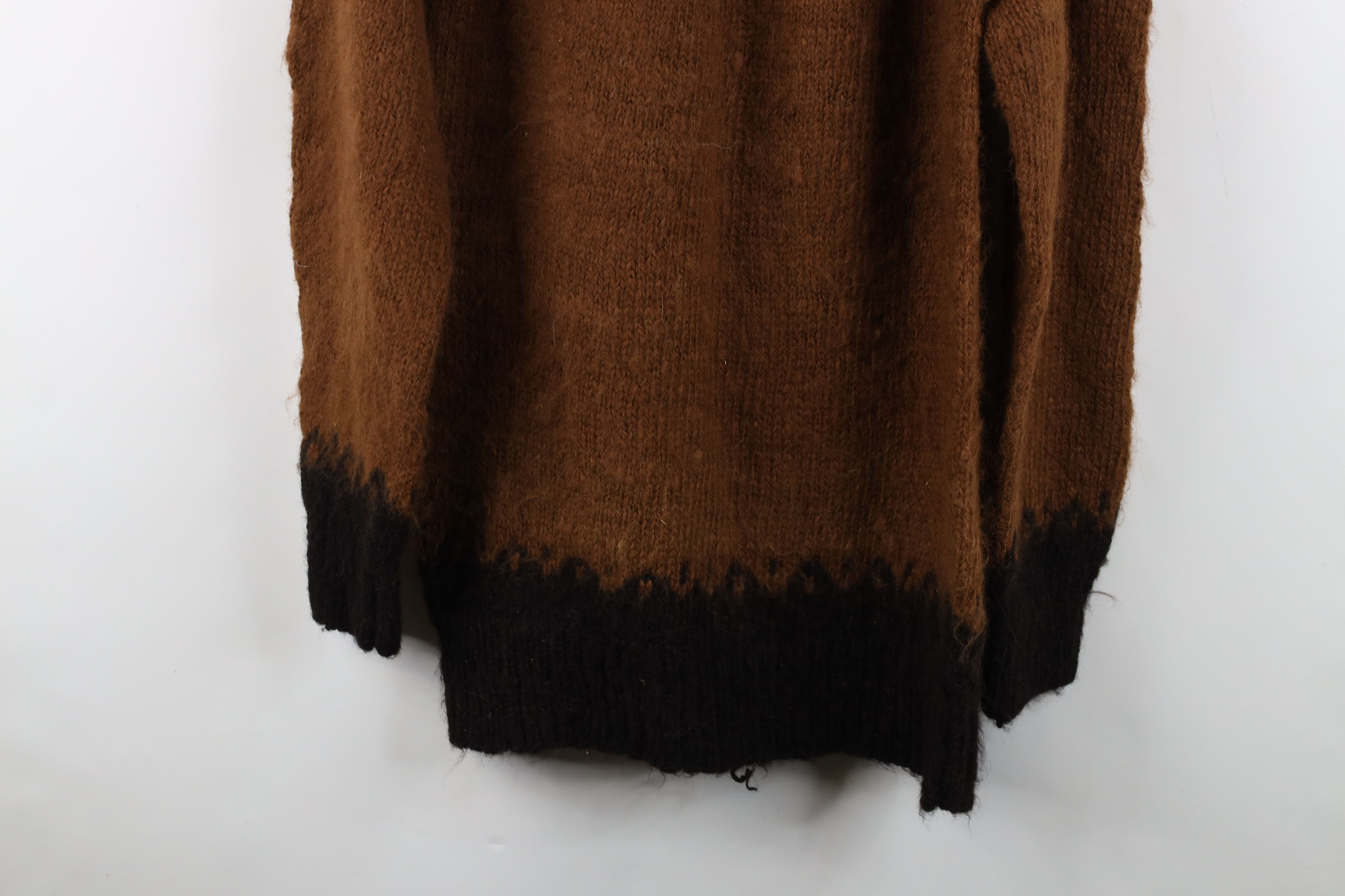 Vintage Vintage 90s Streetwear Alpaca Wool Knit Crewneck Sweater Size L / US 10 / IT 46 - 12 Thumbnail