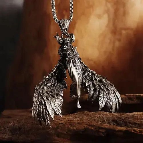 Jewelry Evil Witch Devil Pendant Necklace Size ONE SIZE - 4 Thumbnail