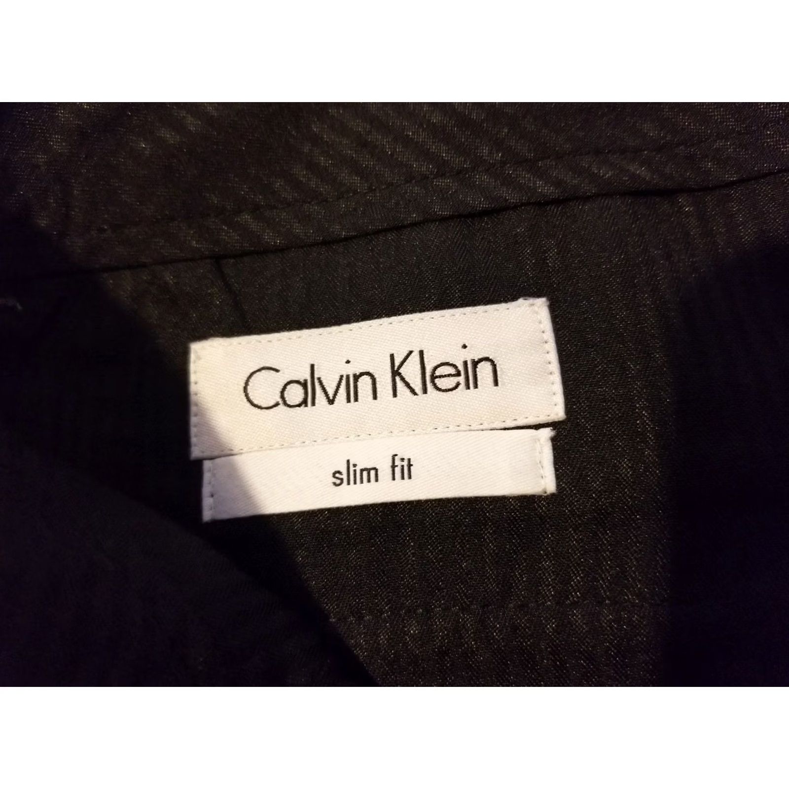 Calvin Klein Calvin Klein Mens Pants - Slim Fit Gray 32x32 Size US 32 / EU 48 - 4 Thumbnail
