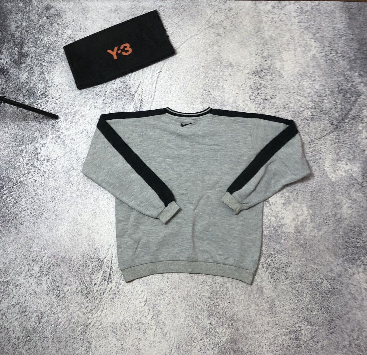 Vintage Vintage men’s sweater Nike drill made in usa 🇺🇸 y2k Size US S / EU 44-46 / 1 - 9 Thumbnail