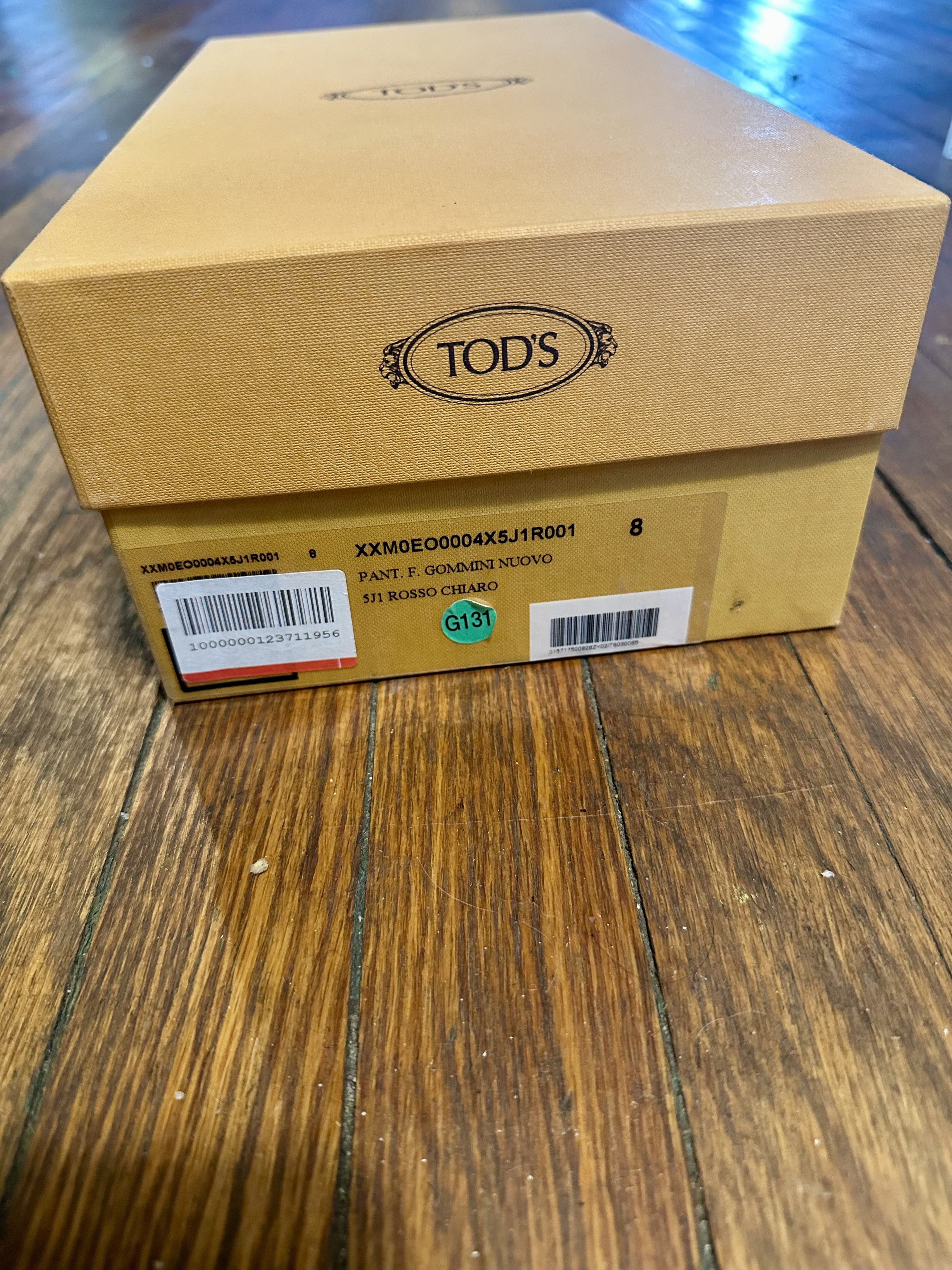 Tod's Tod's | Gommino Nuovo Leather Moccasin Drivers | Red 8 / 41 Size US 8 / EU 41 - 11 Thumbnail