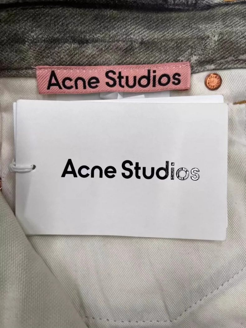 Acne Studios acne studios Mud dyed waste earth inkjet jeans 2504-Nextarr Size US 34 / EU 50 - 5 Thumbnail