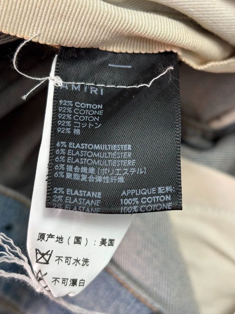Amiri Amiri embroidered jeans Size US 31 - 6 Thumbnail