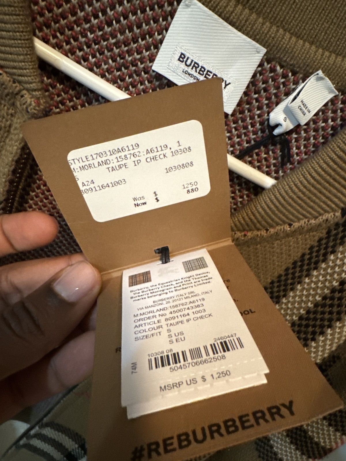 Burberry Burberry Cashmere Bomber Jacket Size US S / EU 44-46 / 1 - 2 Thumbnail