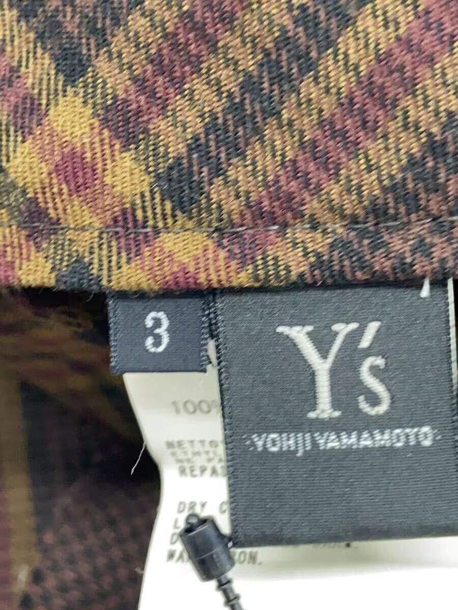 Y's × Yohji Yamamoto Plaid Wool Skirt Size 32" / US 10 / IT 46 - 4 Thumbnail