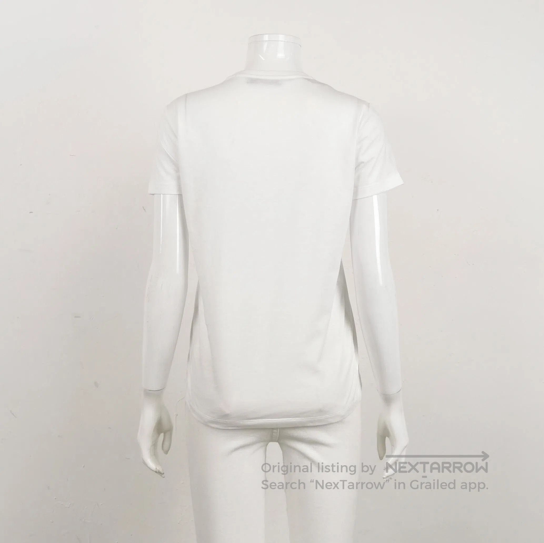 Prada Prada Classic Cotton Crew Neck T. Size M / US 6-8 / IT 42-44 - 2 Thumbnail