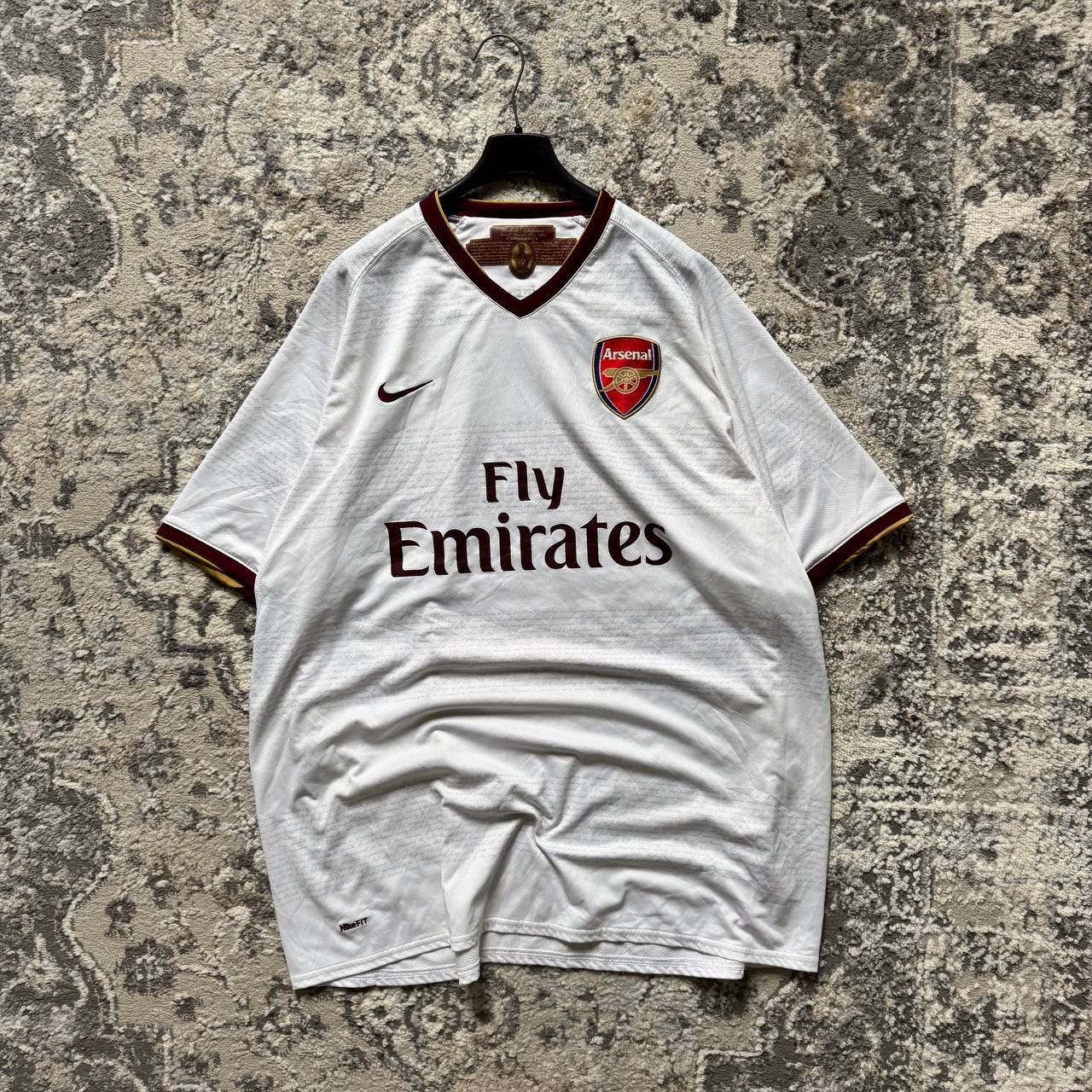 Nike ARSENAL LONDON 2007 2008 AWAY FOOTBALL SHIRT SOCCER JERSEY Size US XXL / EU 58 / 5 - 1 Thumbnail