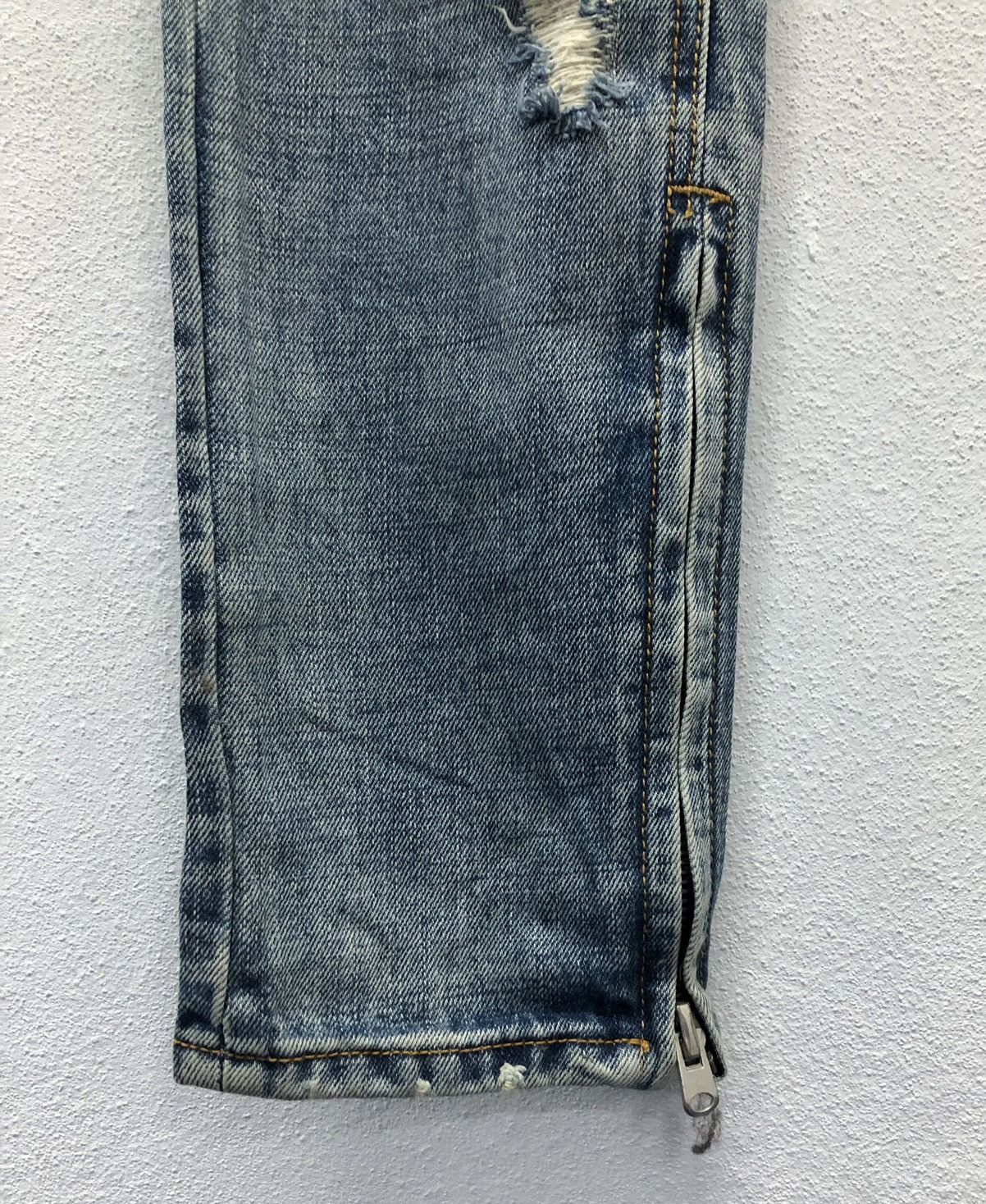 Vintage Vintage mnml Denim Pants Size US 33 - 11 Thumbnail