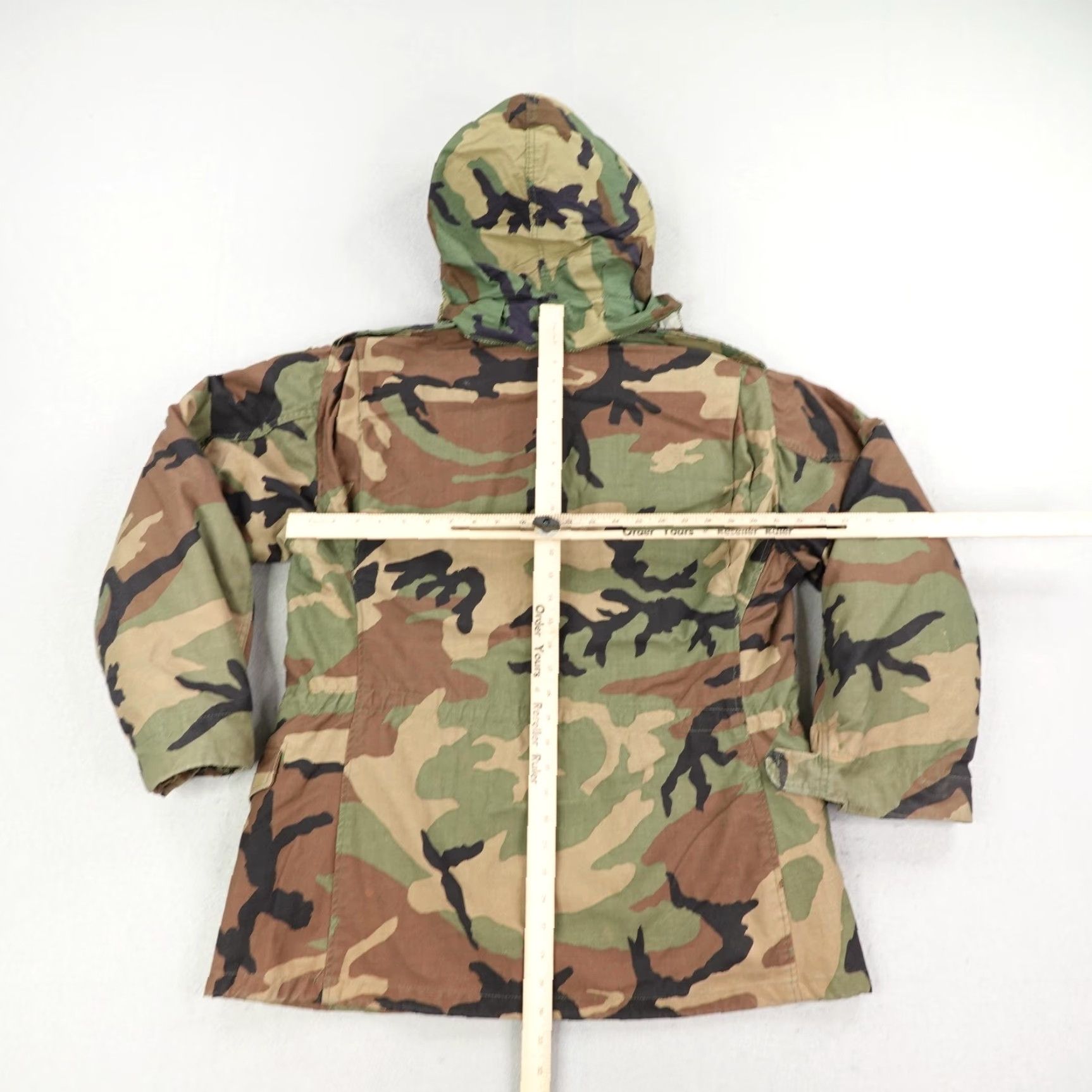 Vintage Vintage US Army Jacket Mens Medium Camo M65 Field Coat Cold Weather Liner 80s Size US M / EU 48-50 / 2 - 6 Thumbnail