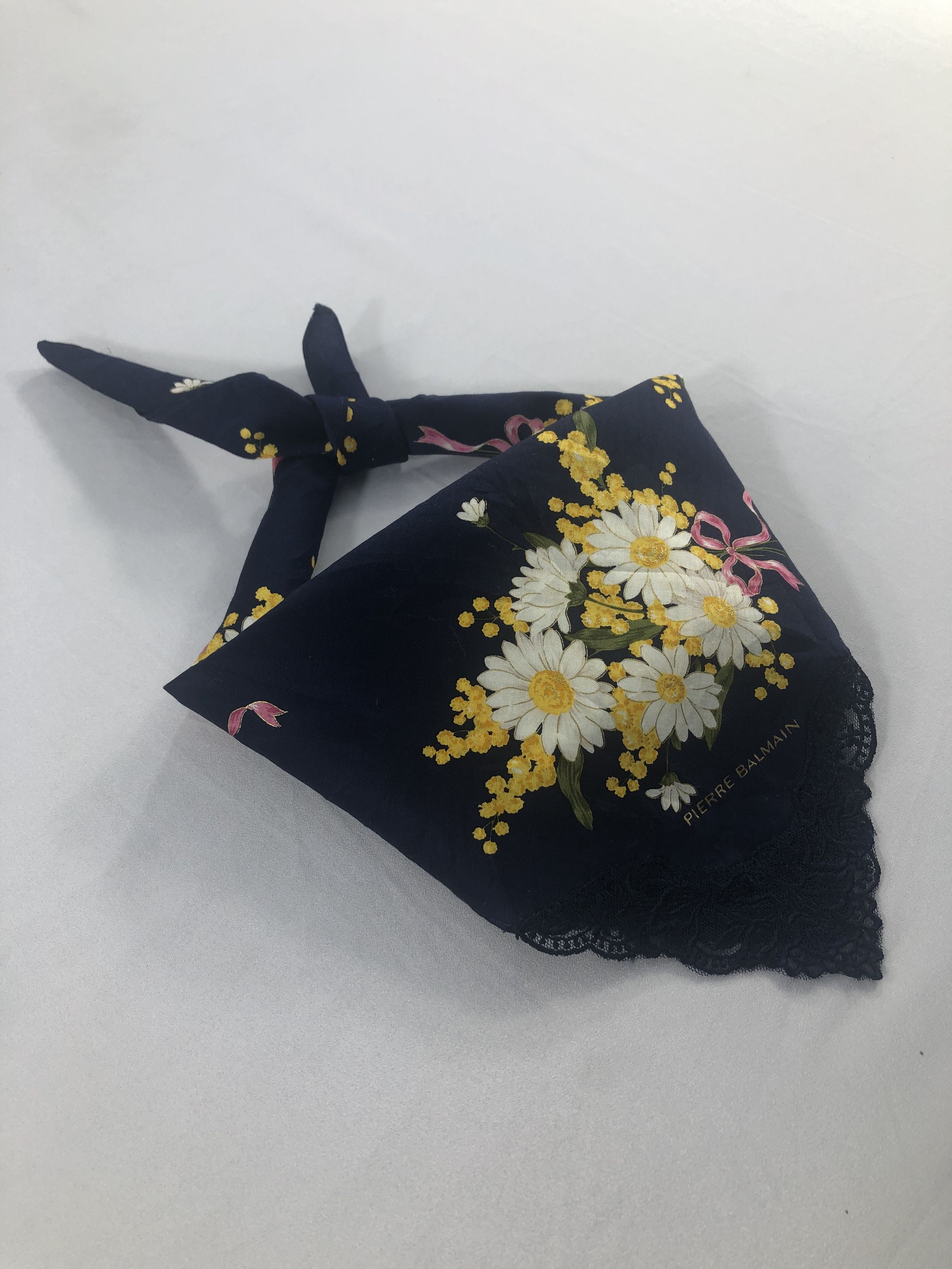 Pierre Balmain × Vintage Pierre Balmain Handkerchief / Bandana / Neckerchief Size ONE SIZE - 2 Thumbnail